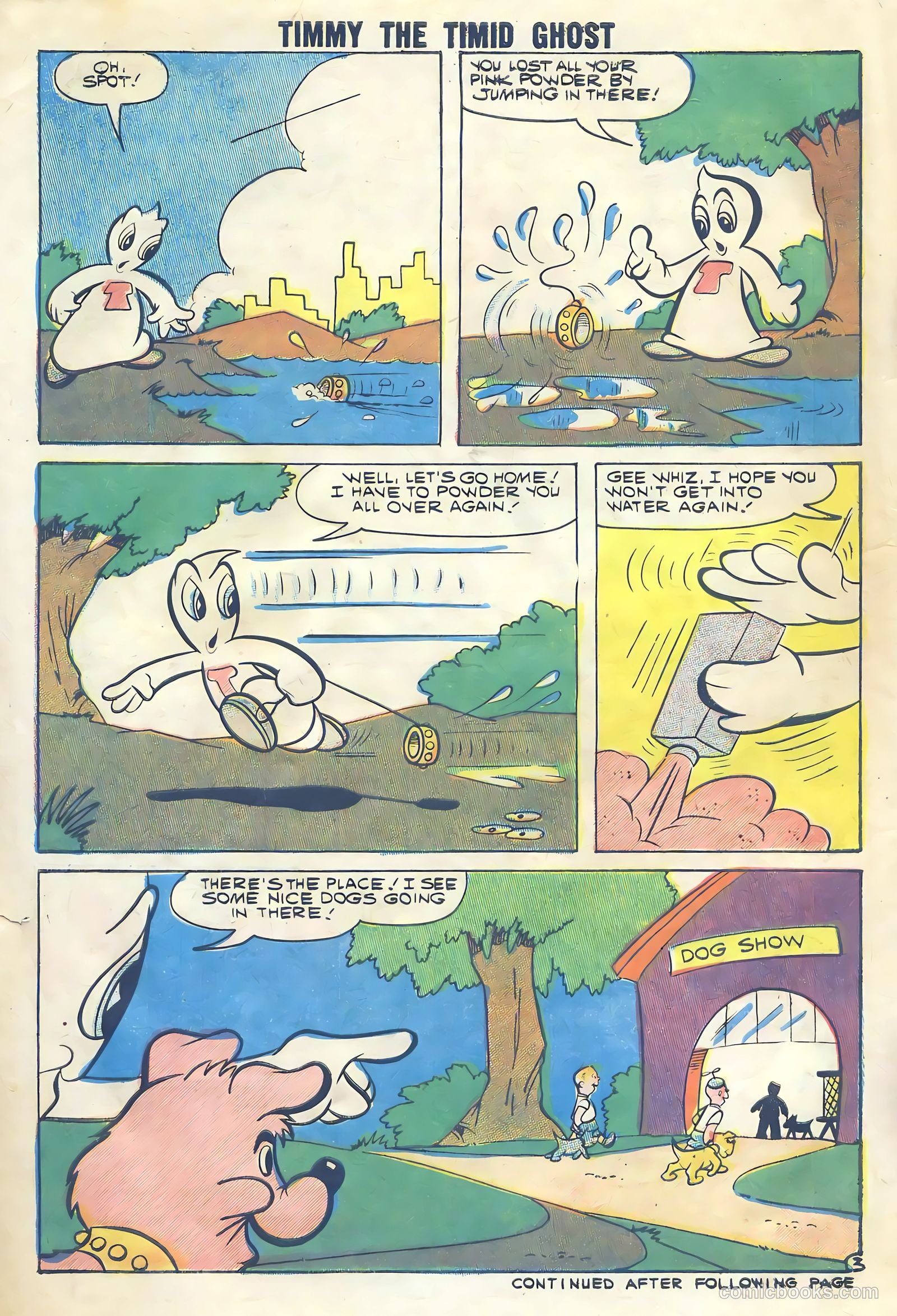 Timmy the Timid Ghost #18 (1959) — page 30 of 36