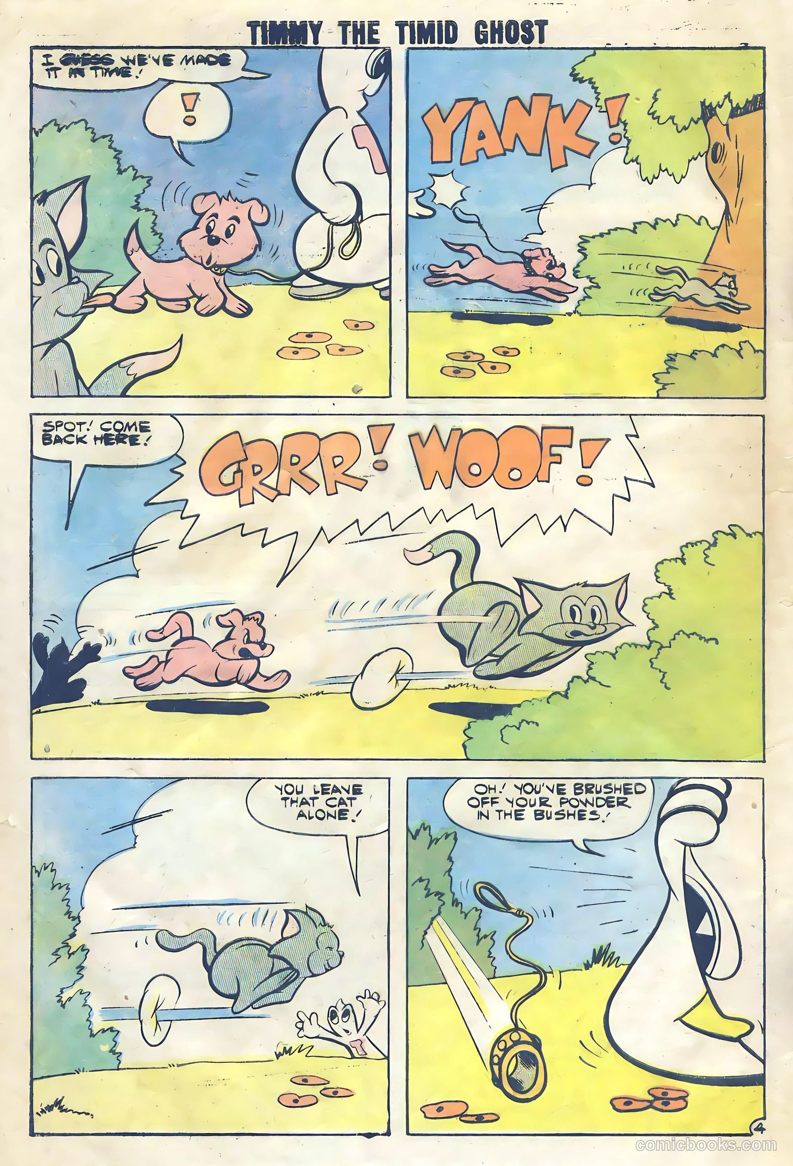 Timmy the Timid Ghost #18 (1959) — page 32 of 36