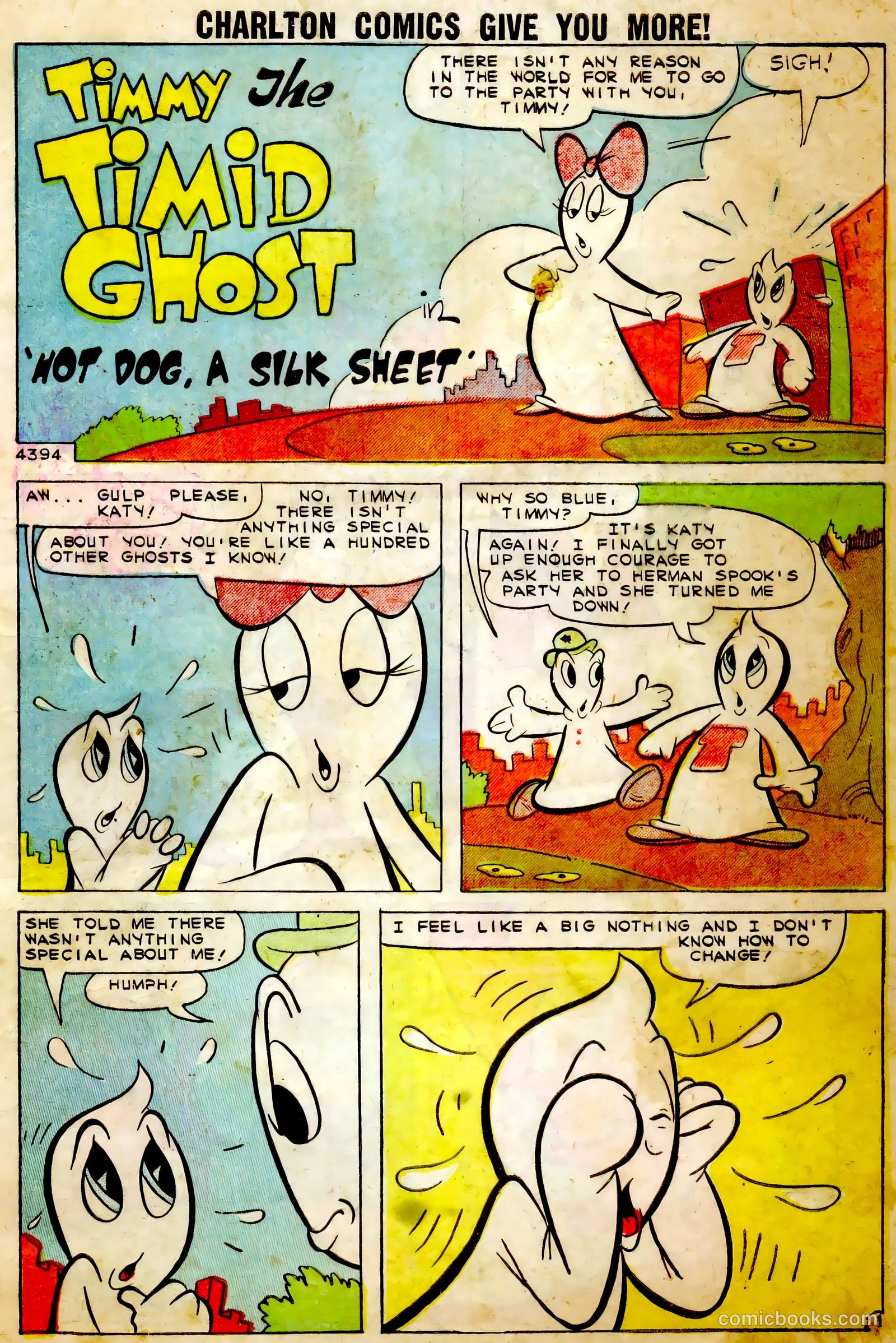 Timmy the Timid Ghost #19 (1960) — page 3 of 36