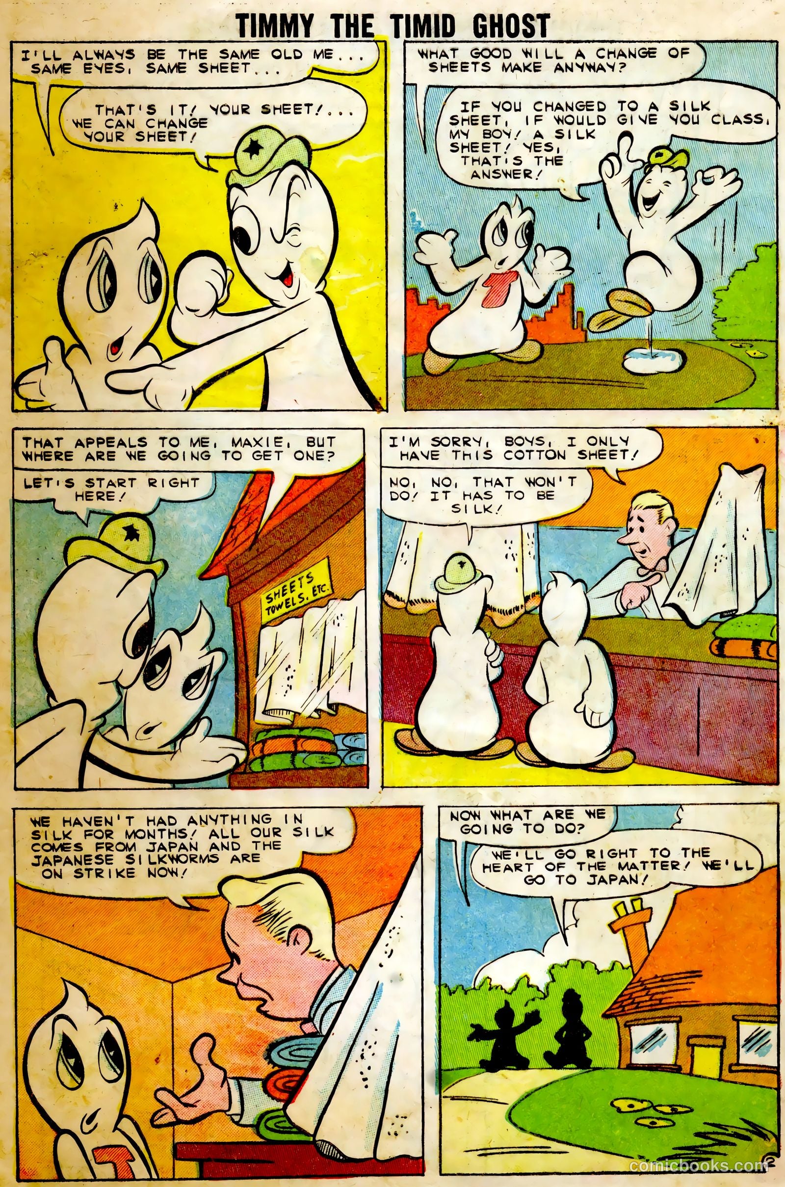 Timmy the Timid Ghost #19 (1960) — page 4 of 36