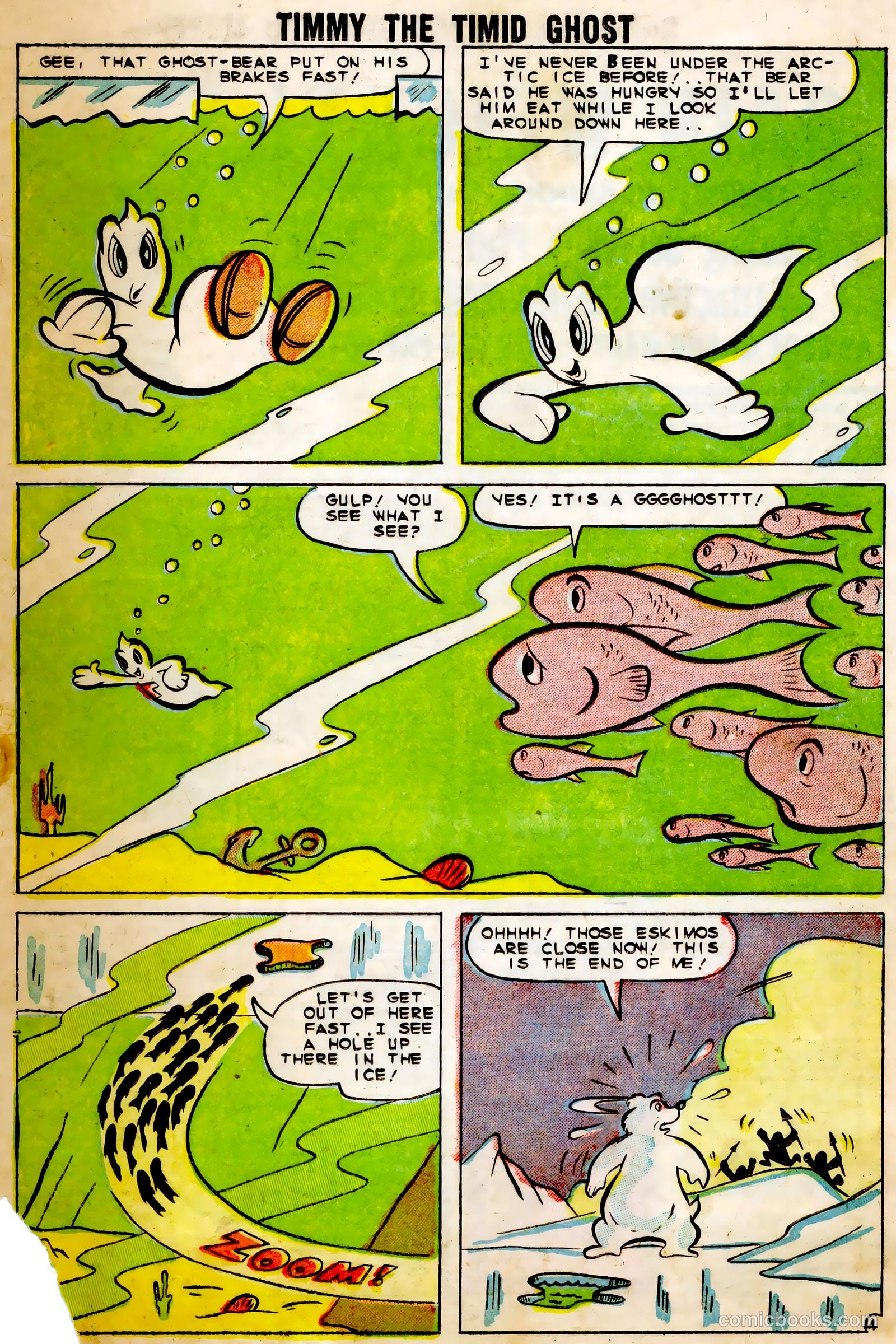 Timmy the Timid Ghost #19 (1960) — page 16 of 36