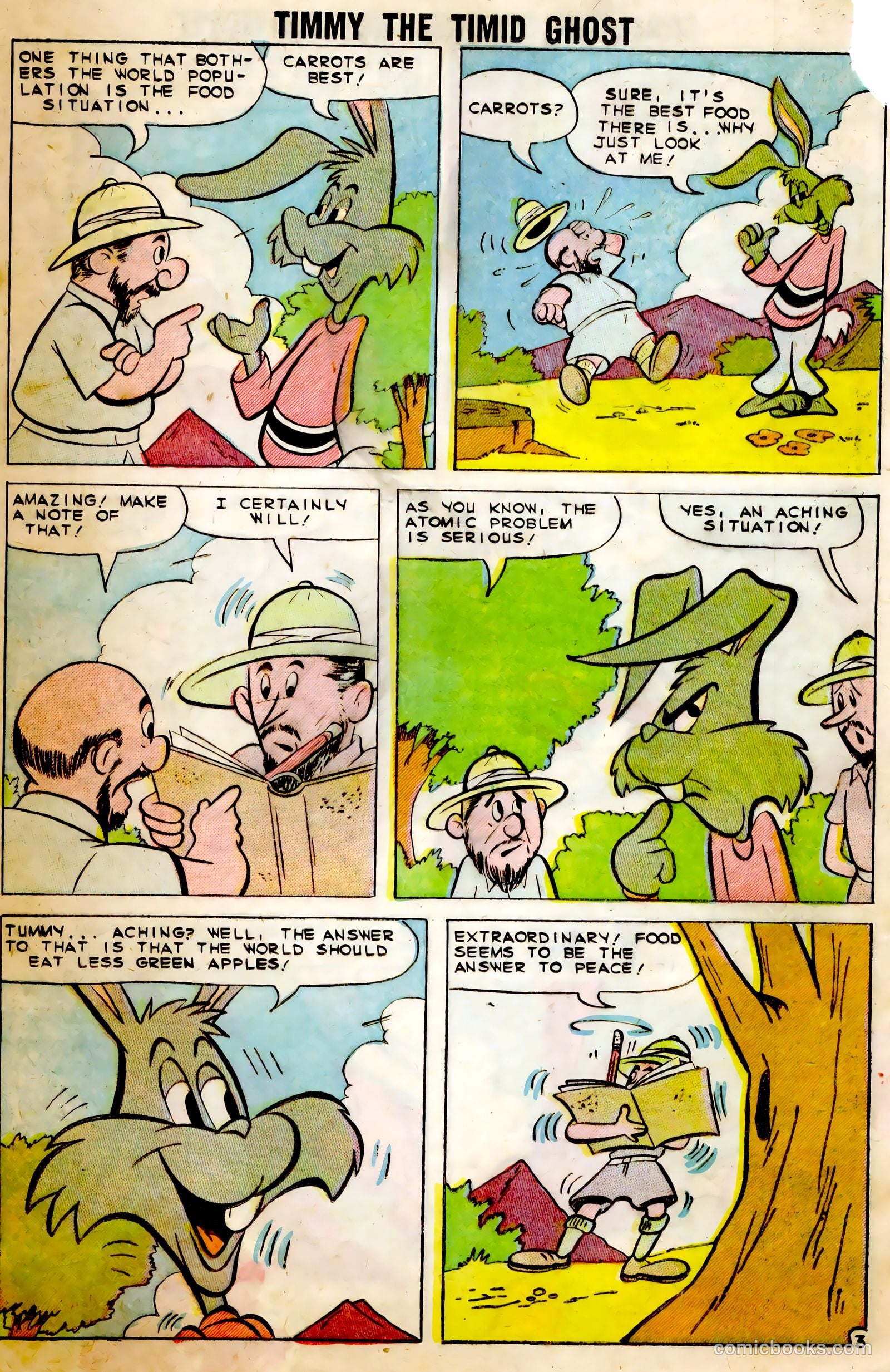 Timmy the Timid Ghost #19 (1960) — page 20 of 36