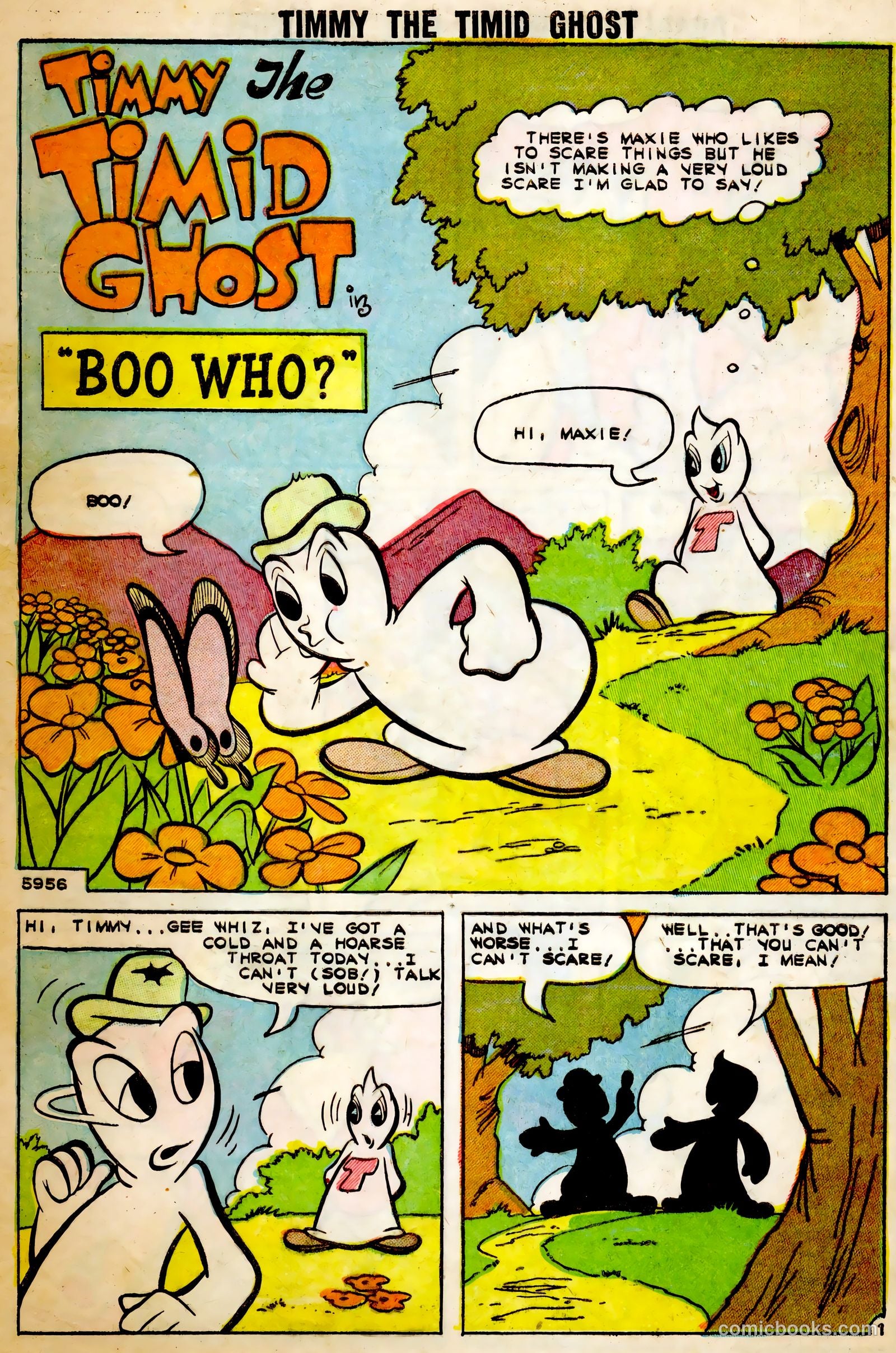 Timmy the Timid Ghost #19 (1960) — page 28 of 36
