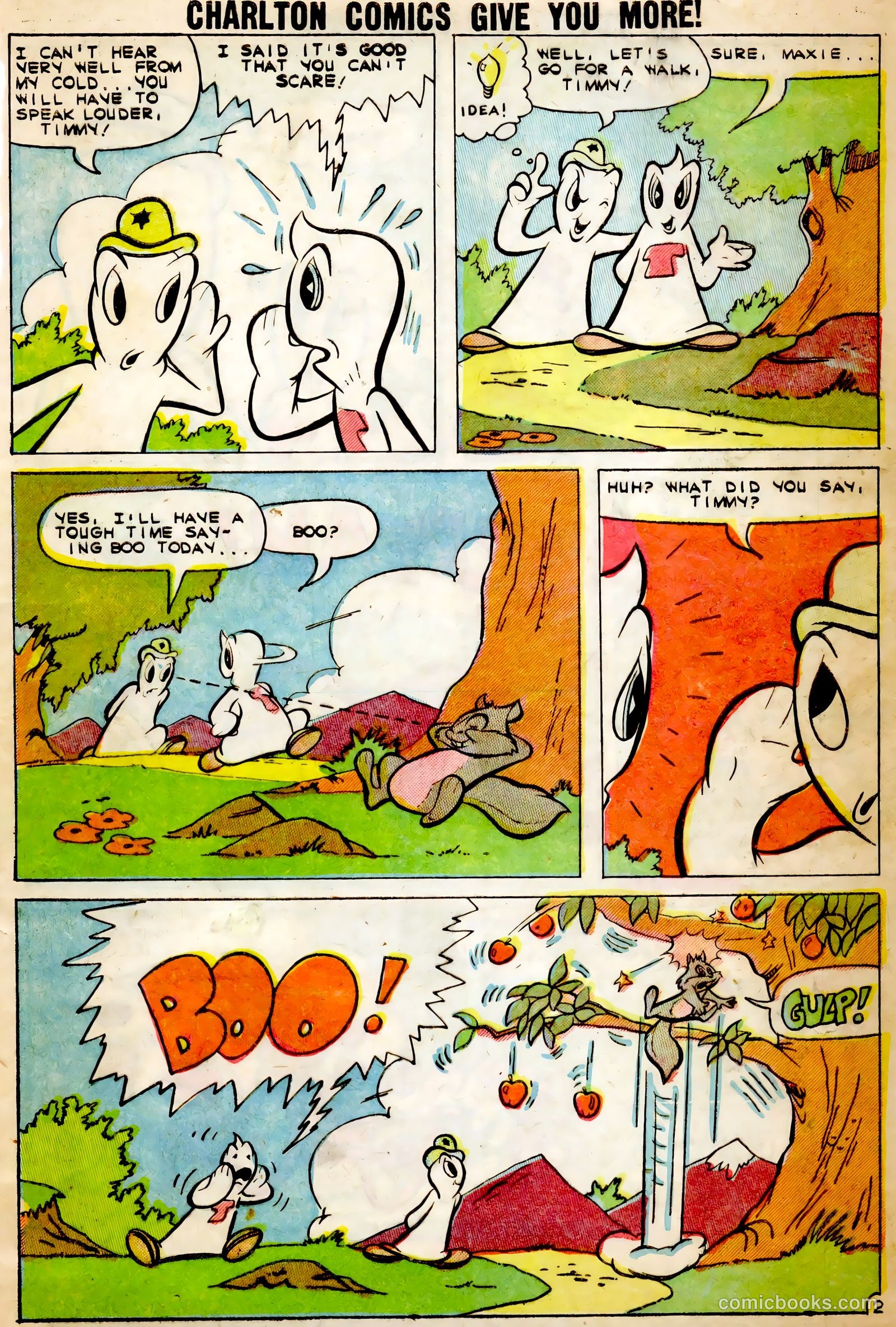 Timmy the Timid Ghost #19 (1960) — page 29 of 36
