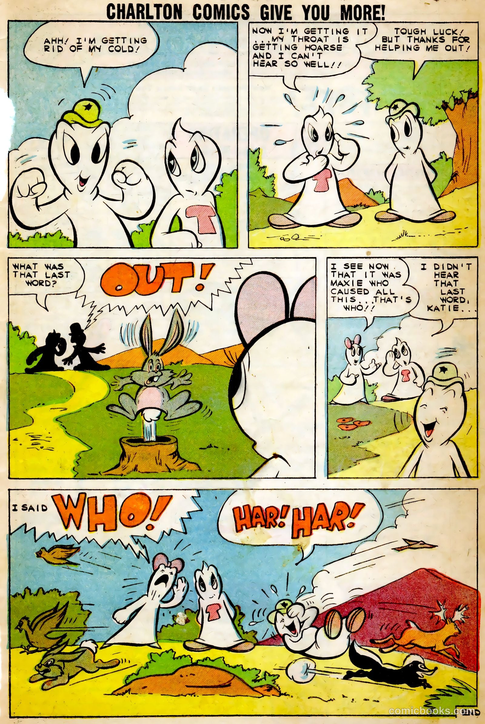 Timmy the Timid Ghost #19 (1960) — page 33 of 36