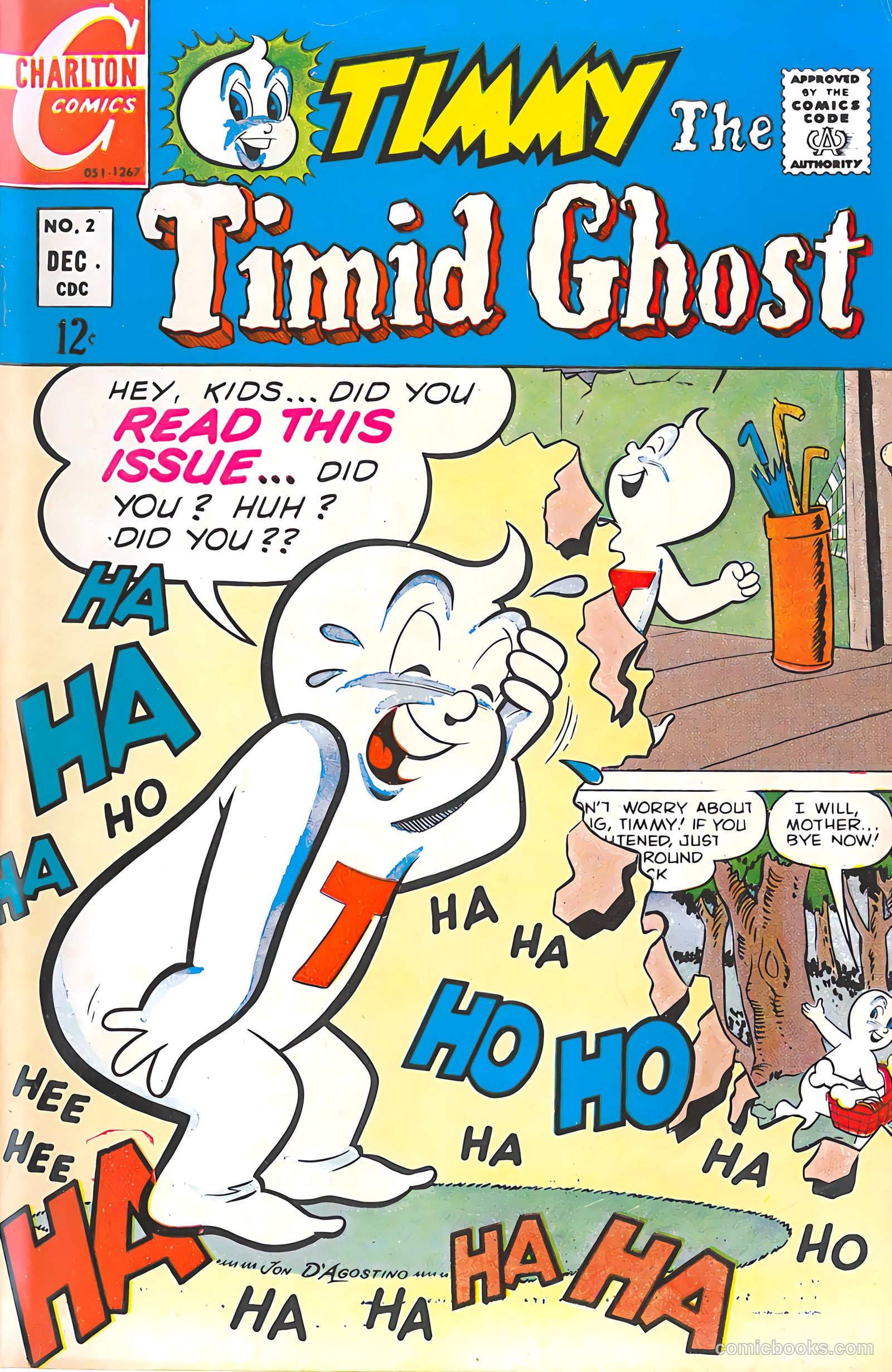 Timmy the Timid Ghost #2