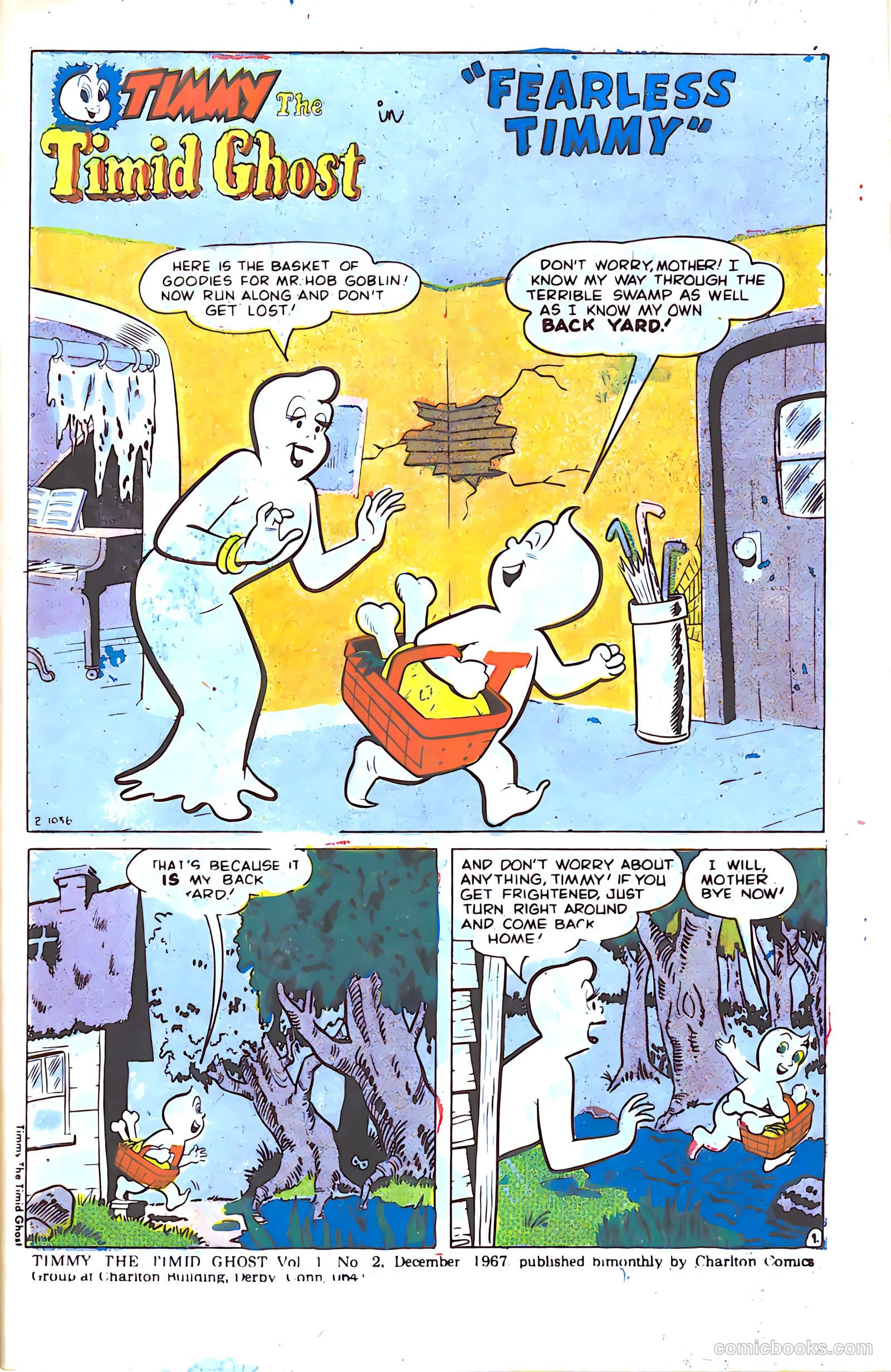 Timmy the Timid Ghost #2 (1967) — page 3 of 36