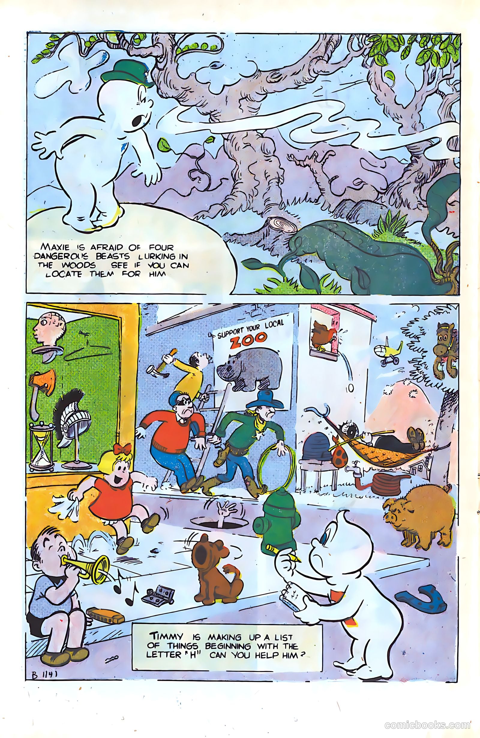 Timmy the Timid Ghost #2 (1967) — page 20 of 36