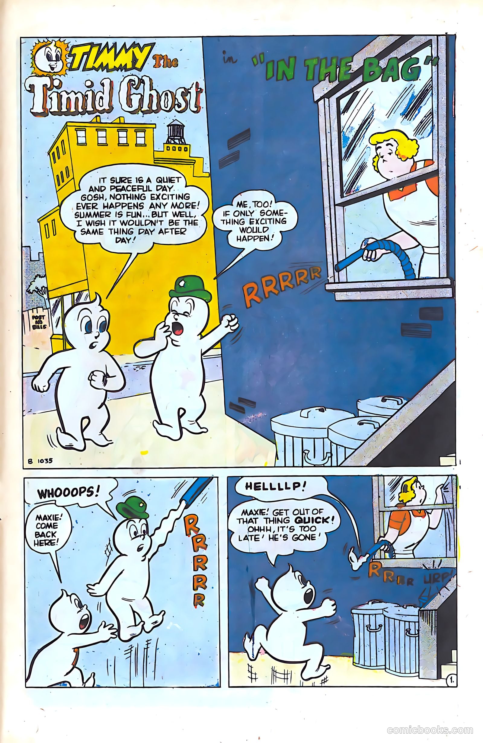 Timmy the Timid Ghost #2 (1967) — page 21 of 36