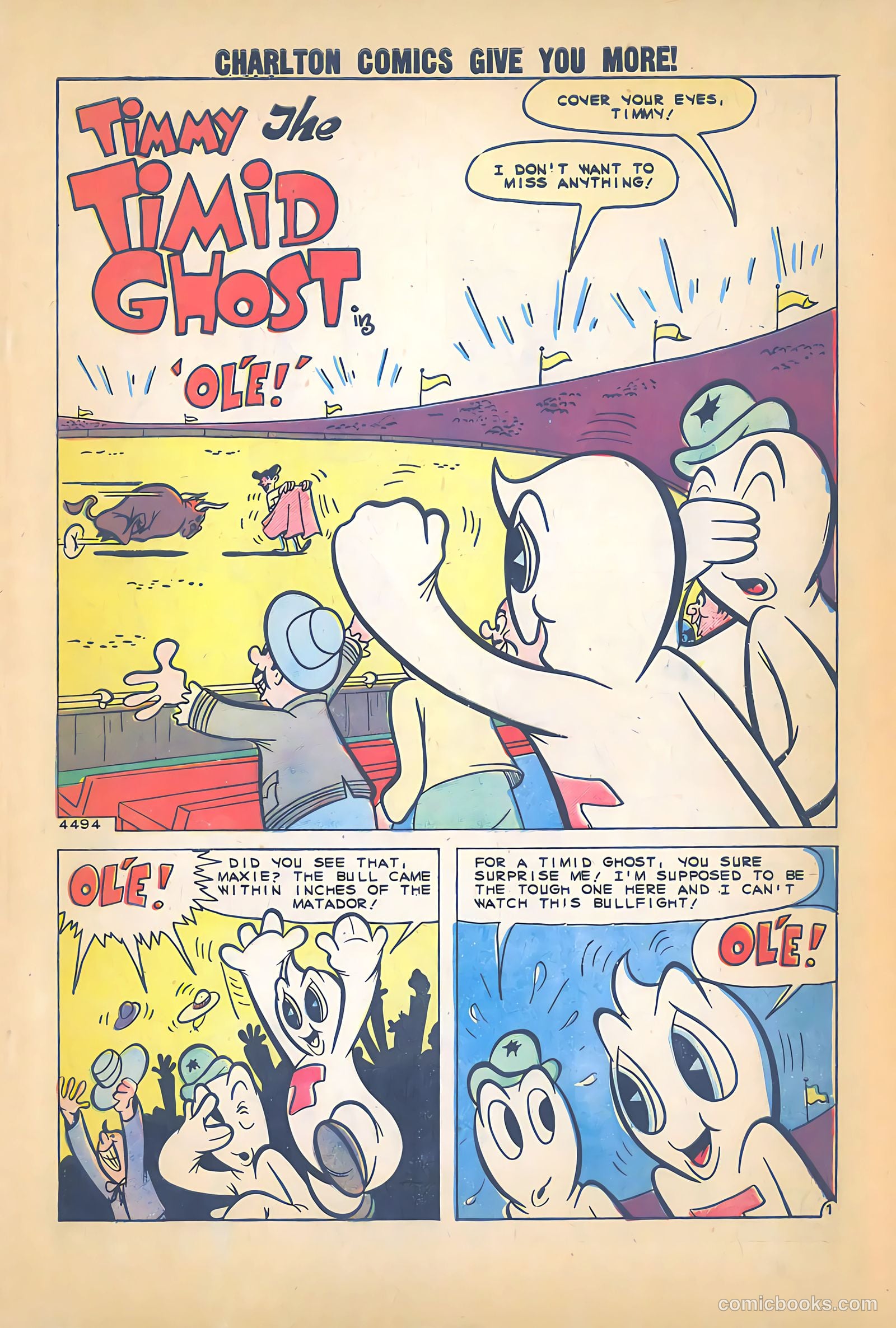 Timmy the Timid Ghost #20 (1960) — page 3 of 32