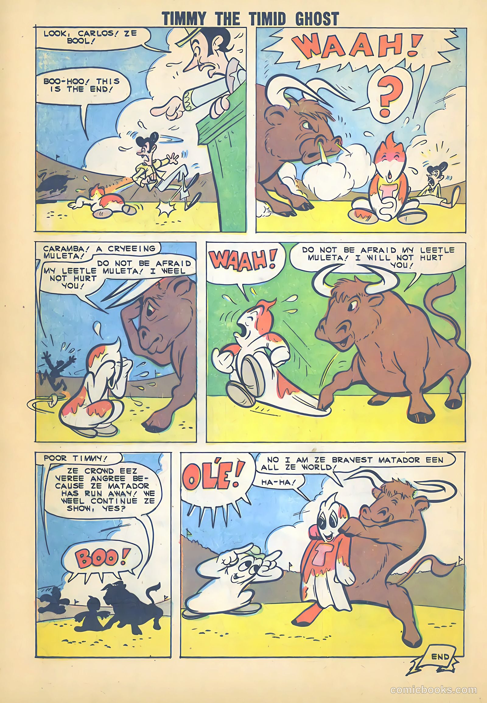 Timmy the Timid Ghost #20 (1960) — page 8 of 32