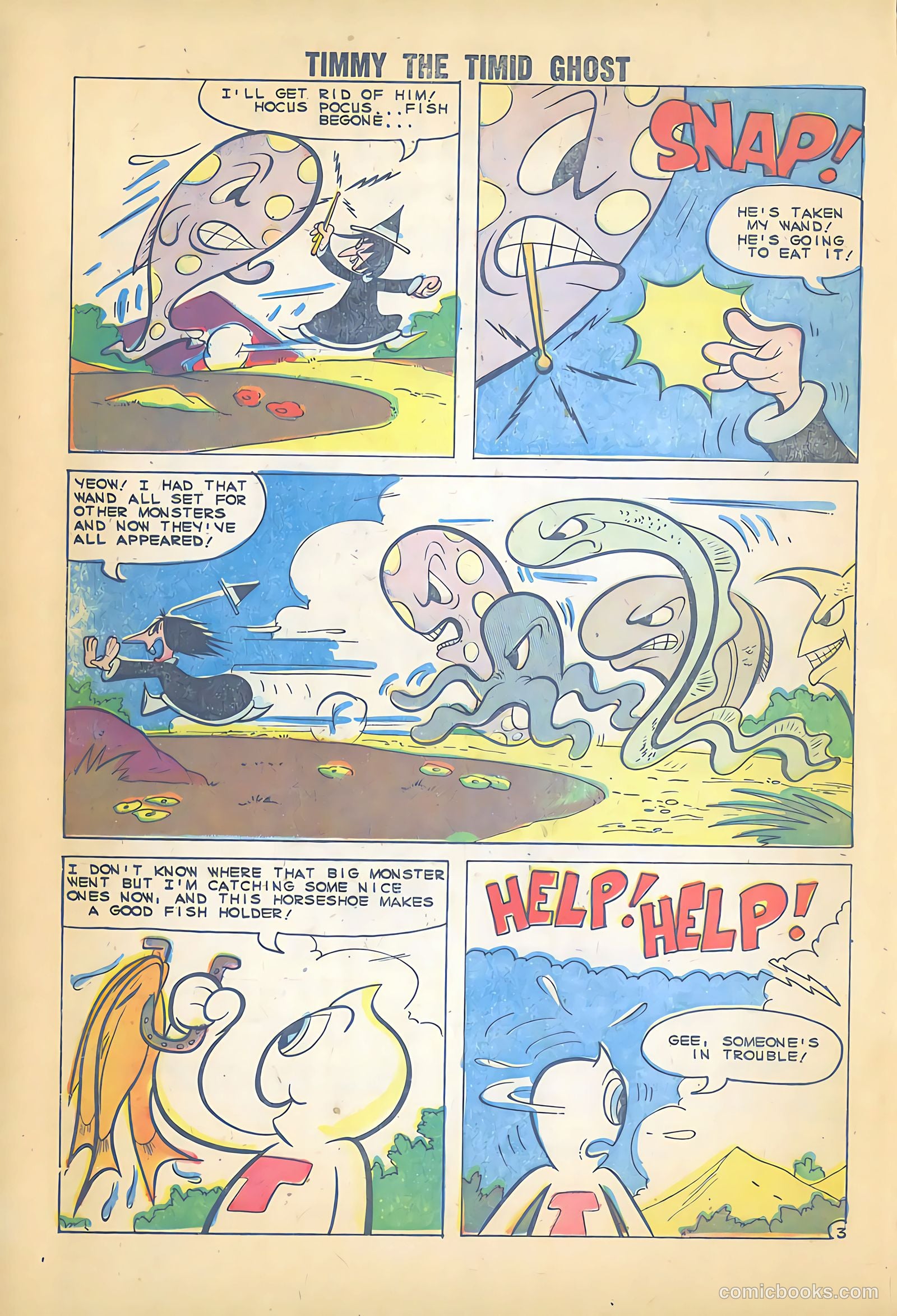 Timmy the Timid Ghost #20 (1960) — page 16 of 32
