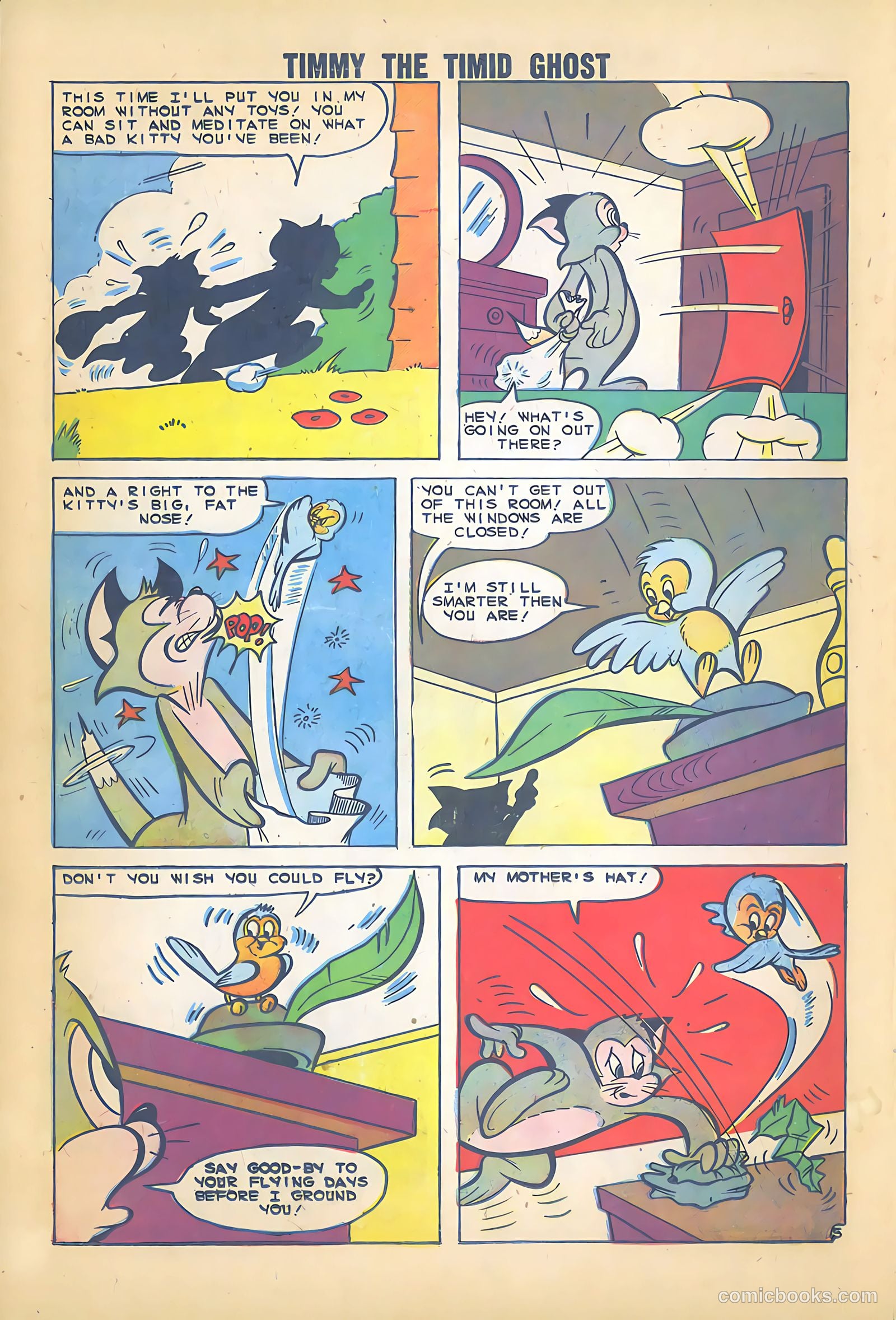 Timmy the Timid Ghost #20 (1960) — page 22 of 32