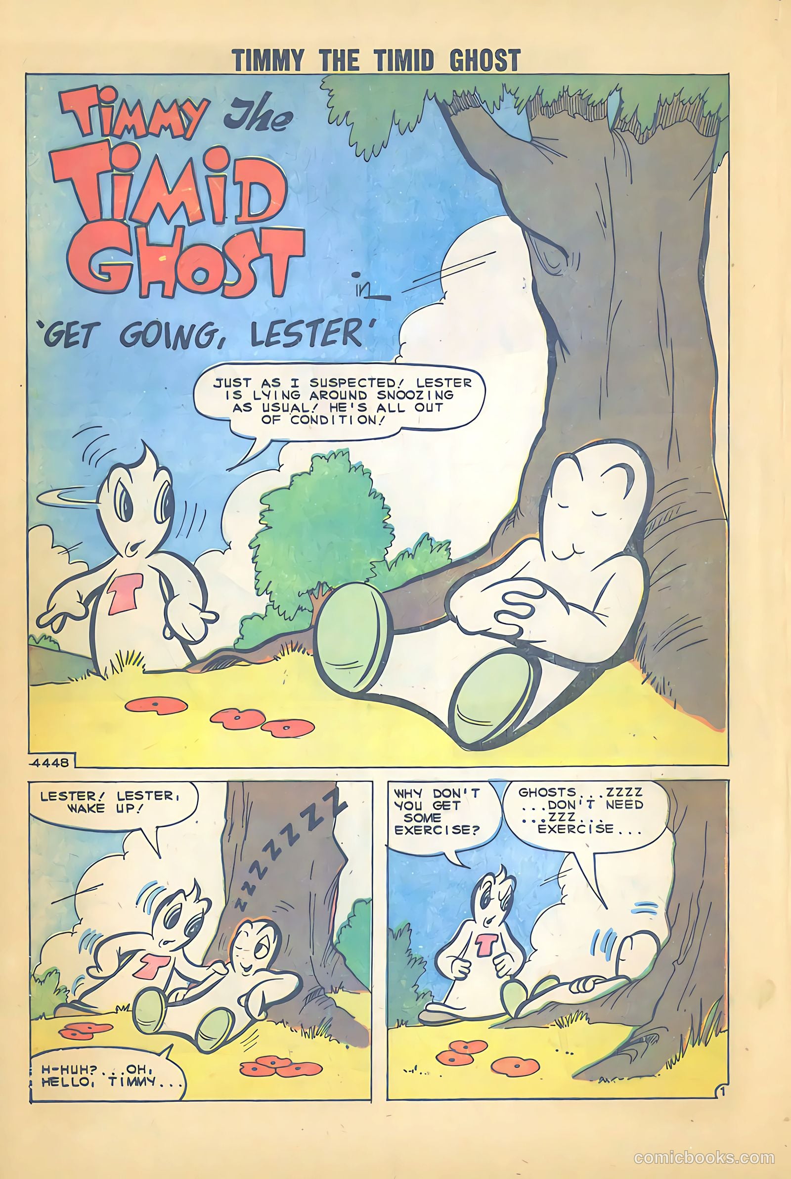 Timmy the Timid Ghost #20 (1960) — page 24 of 32