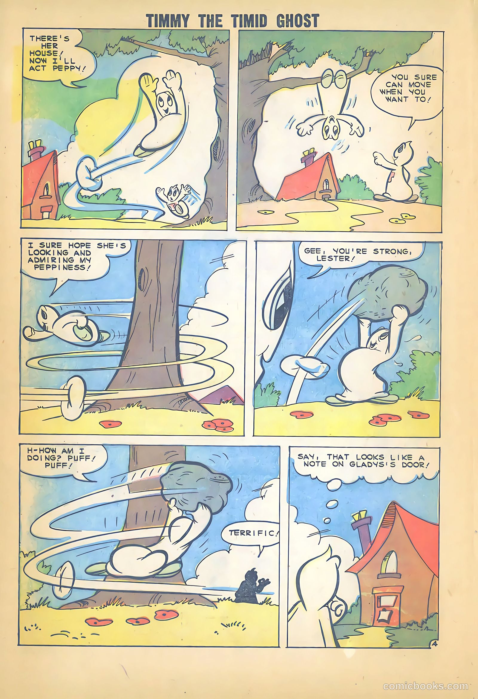 Timmy the Timid Ghost #20 (1960) — page 28 of 32