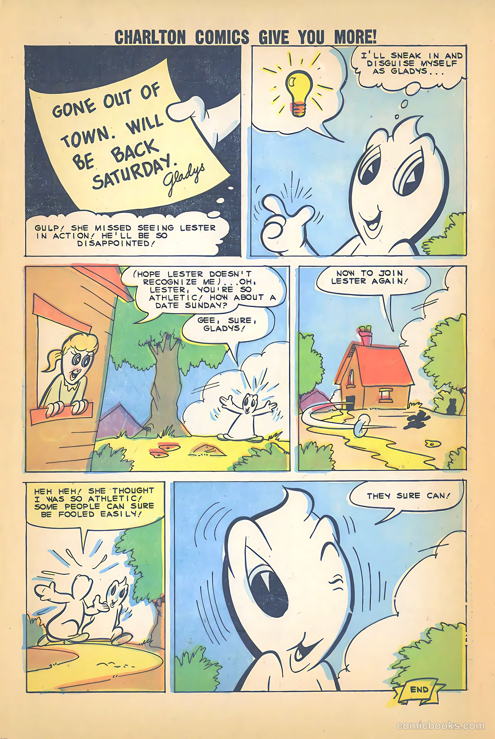 Timmy the Timid Ghost #20 (1960) — page 29 of 32