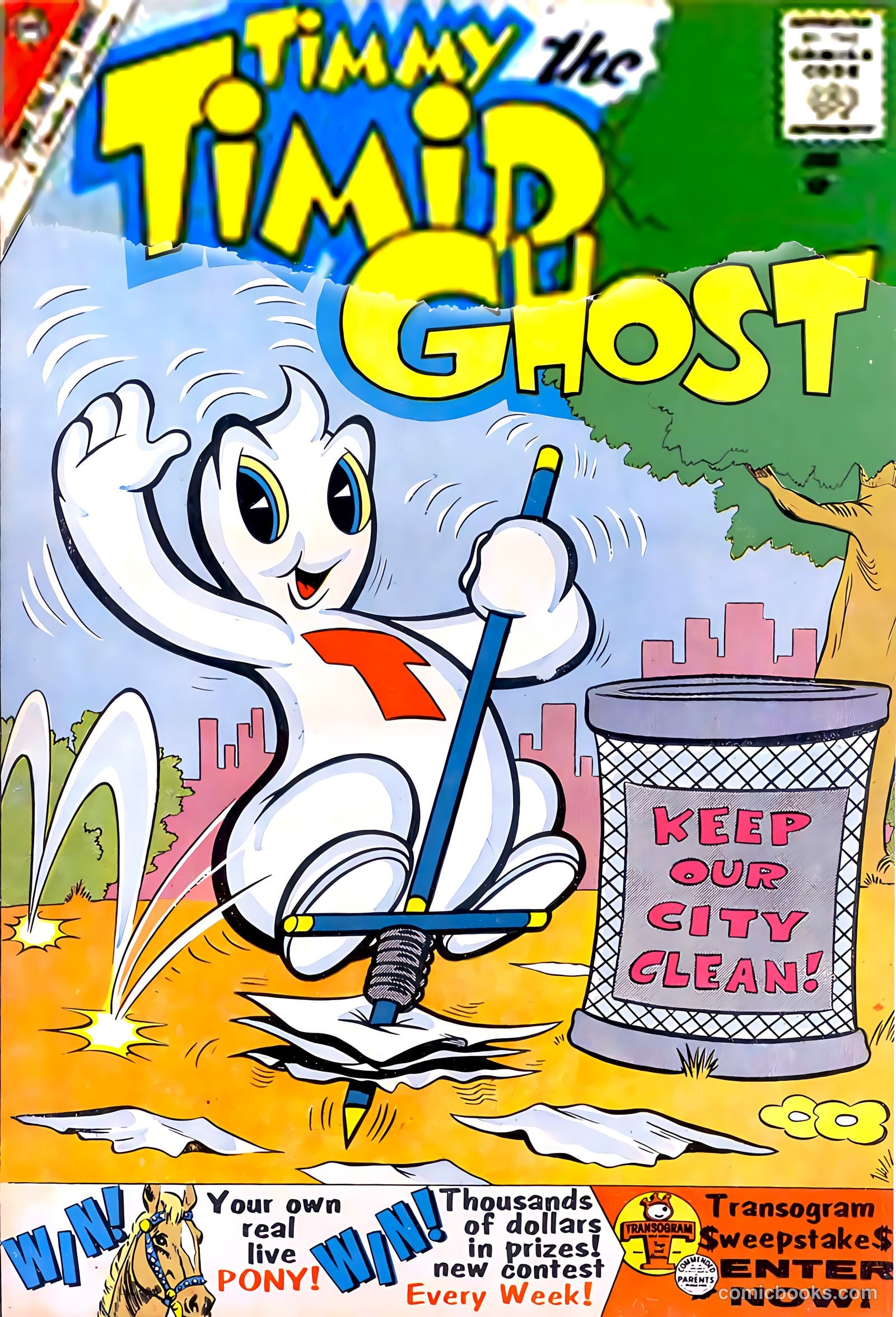 Timmy the Timid Ghost #21
