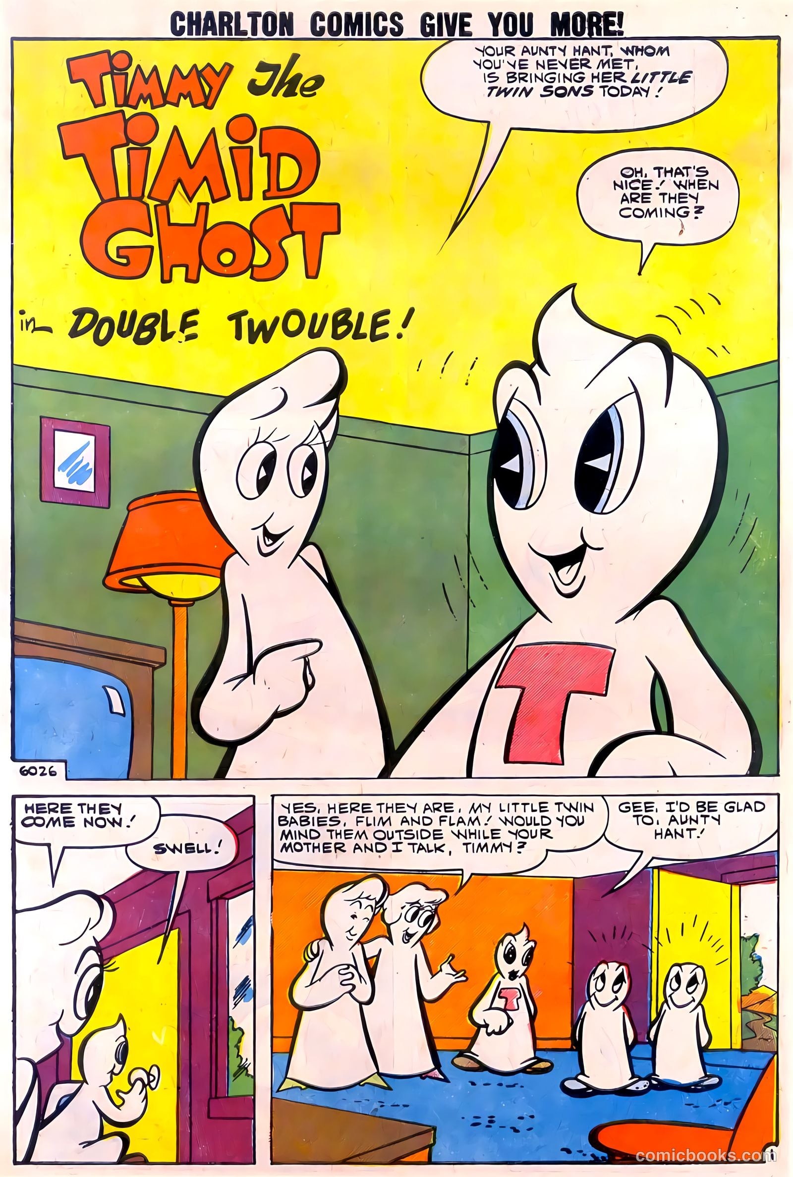 Timmy the Timid Ghost #21 (1960) — page 3 of 35