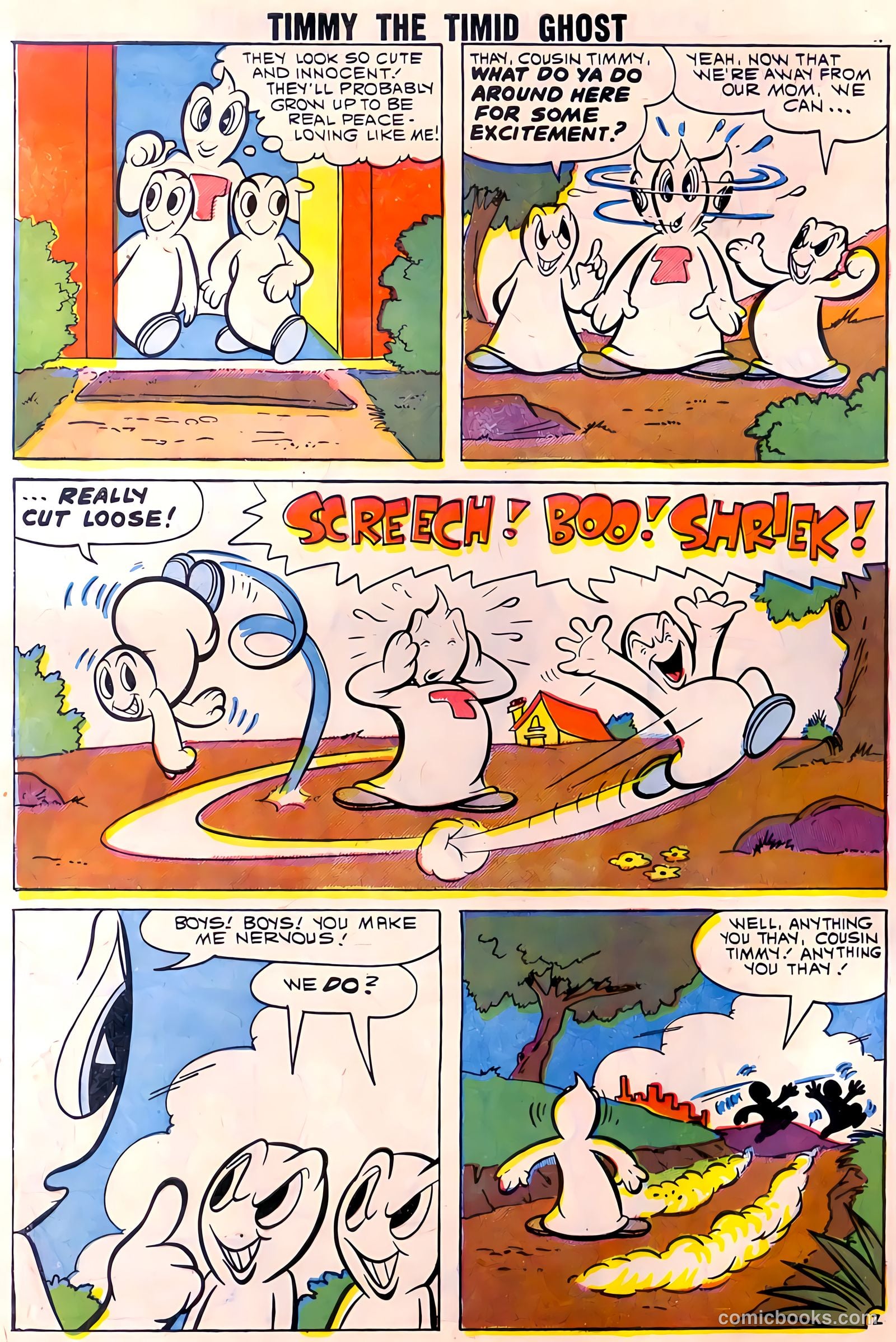 Timmy the Timid Ghost #21 (1960) — page 4 of 35