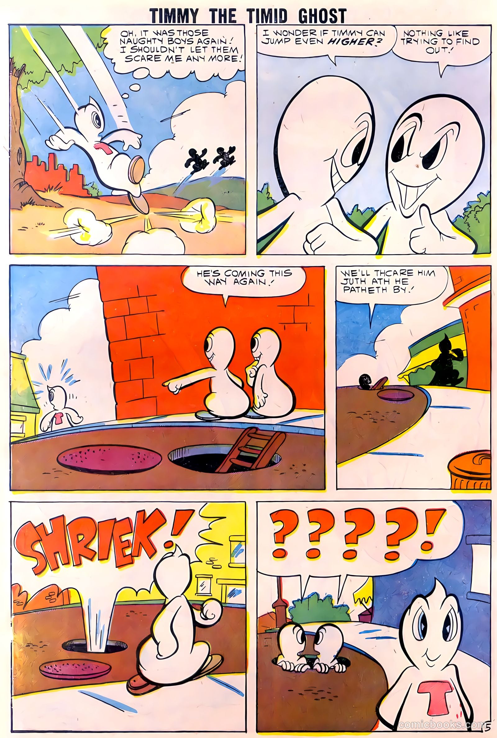 Timmy the Timid Ghost #21 (1960) — page 8 of 35