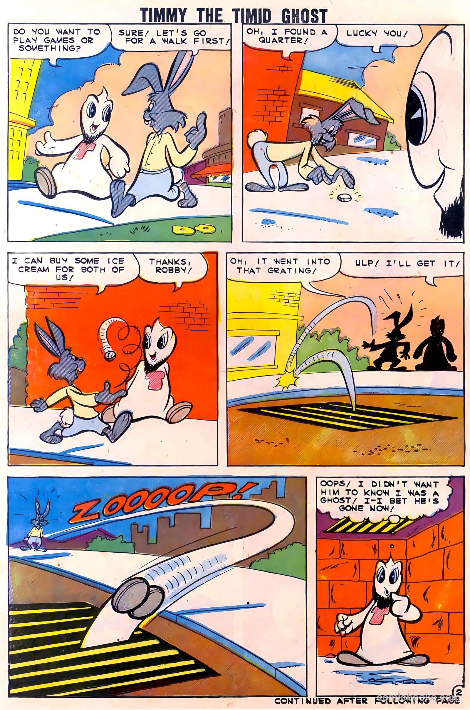 Timmy the Timid Ghost #21 (1960) — page 14 of 35