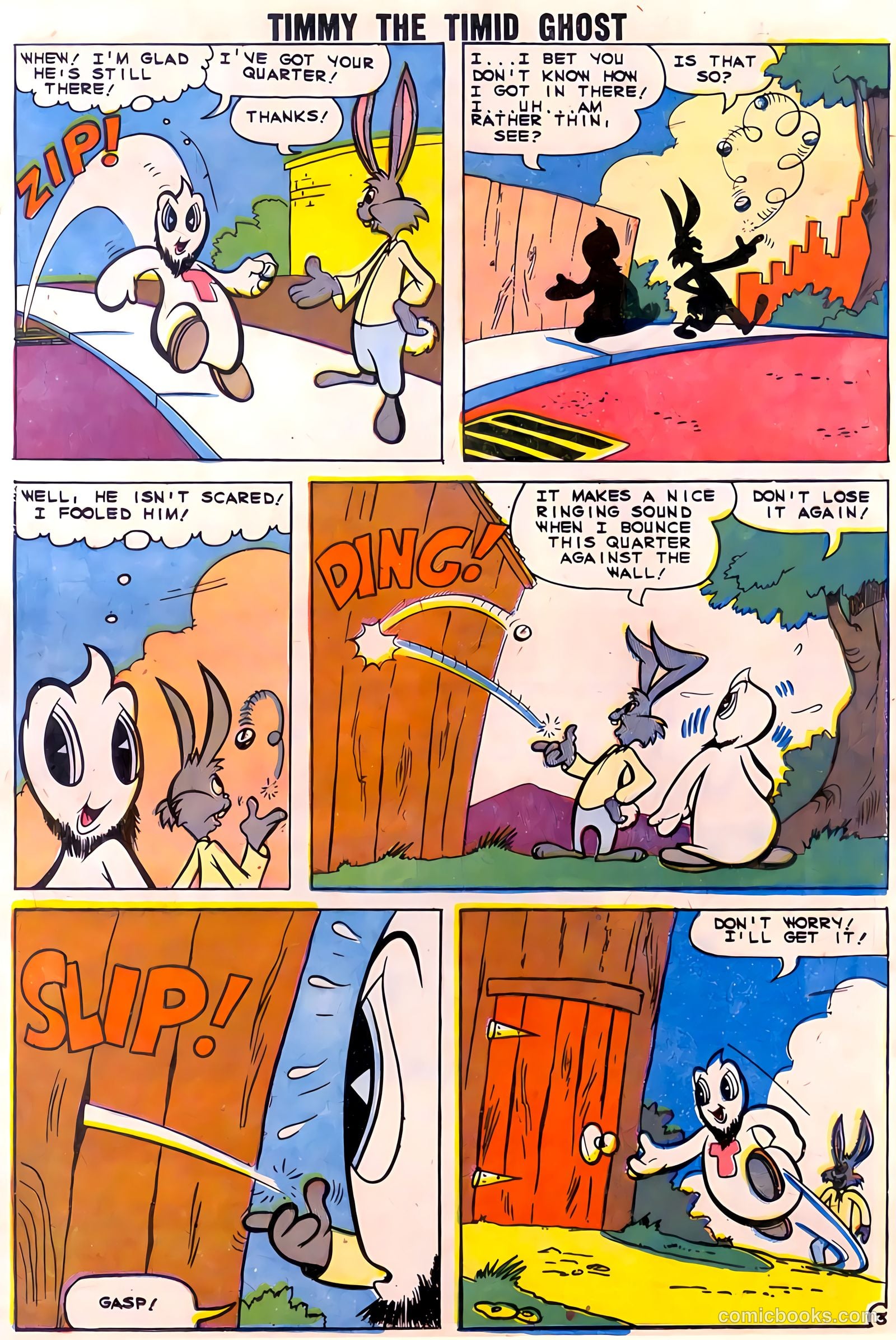 Timmy the Timid Ghost #21 (1960) — page 16 of 35
