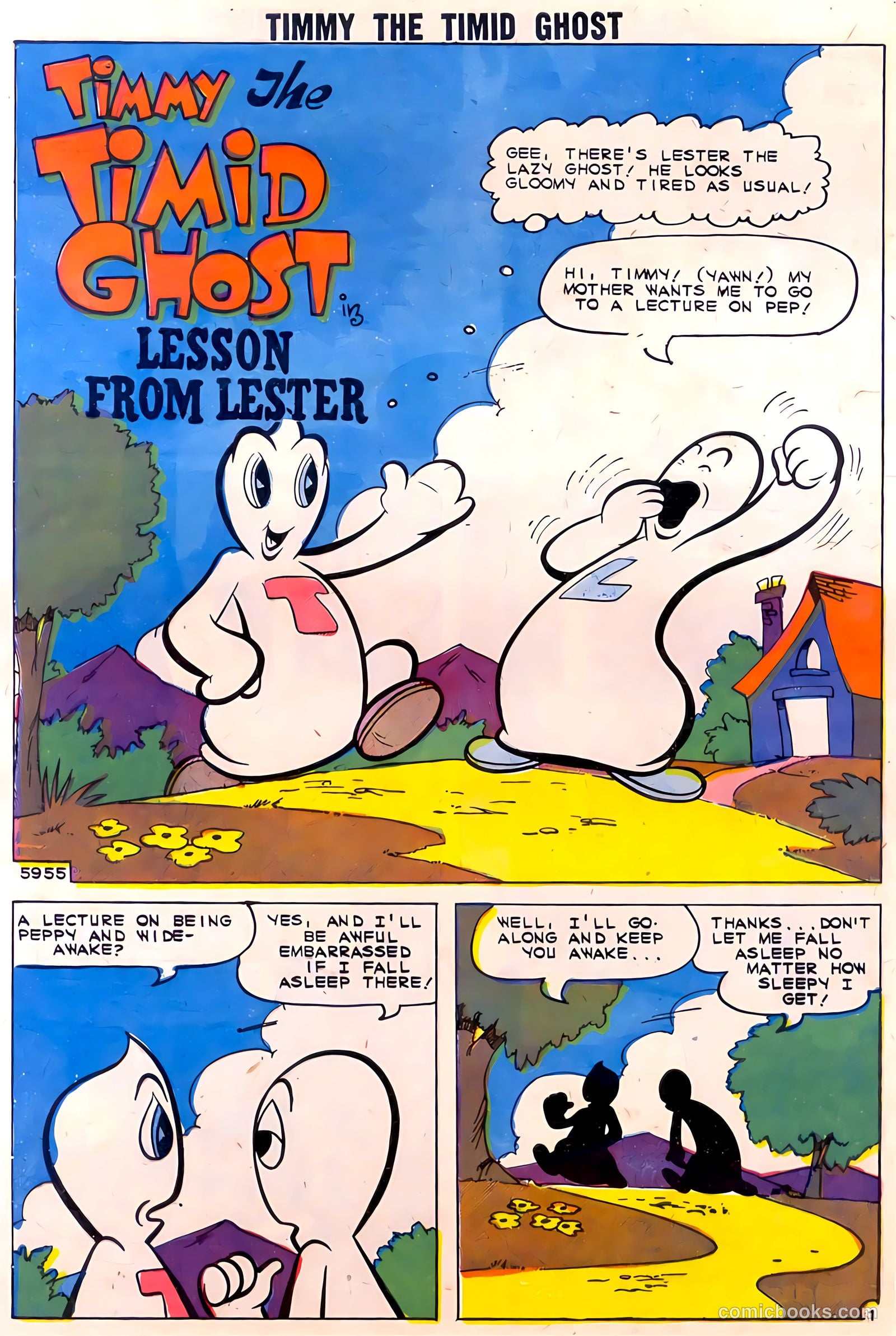 Timmy the Timid Ghost #21 (1960) — page 28 of 35