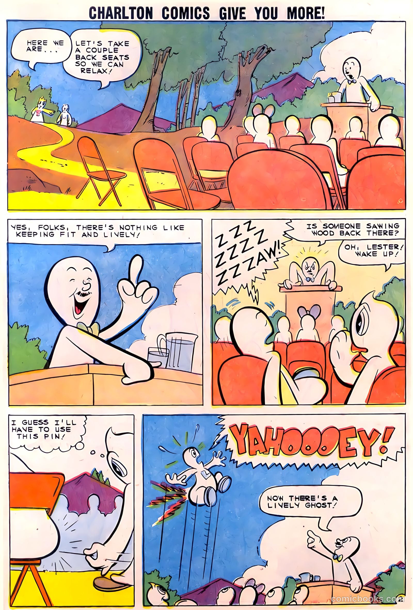 Timmy the Timid Ghost #21 (1960) — page 29 of 35