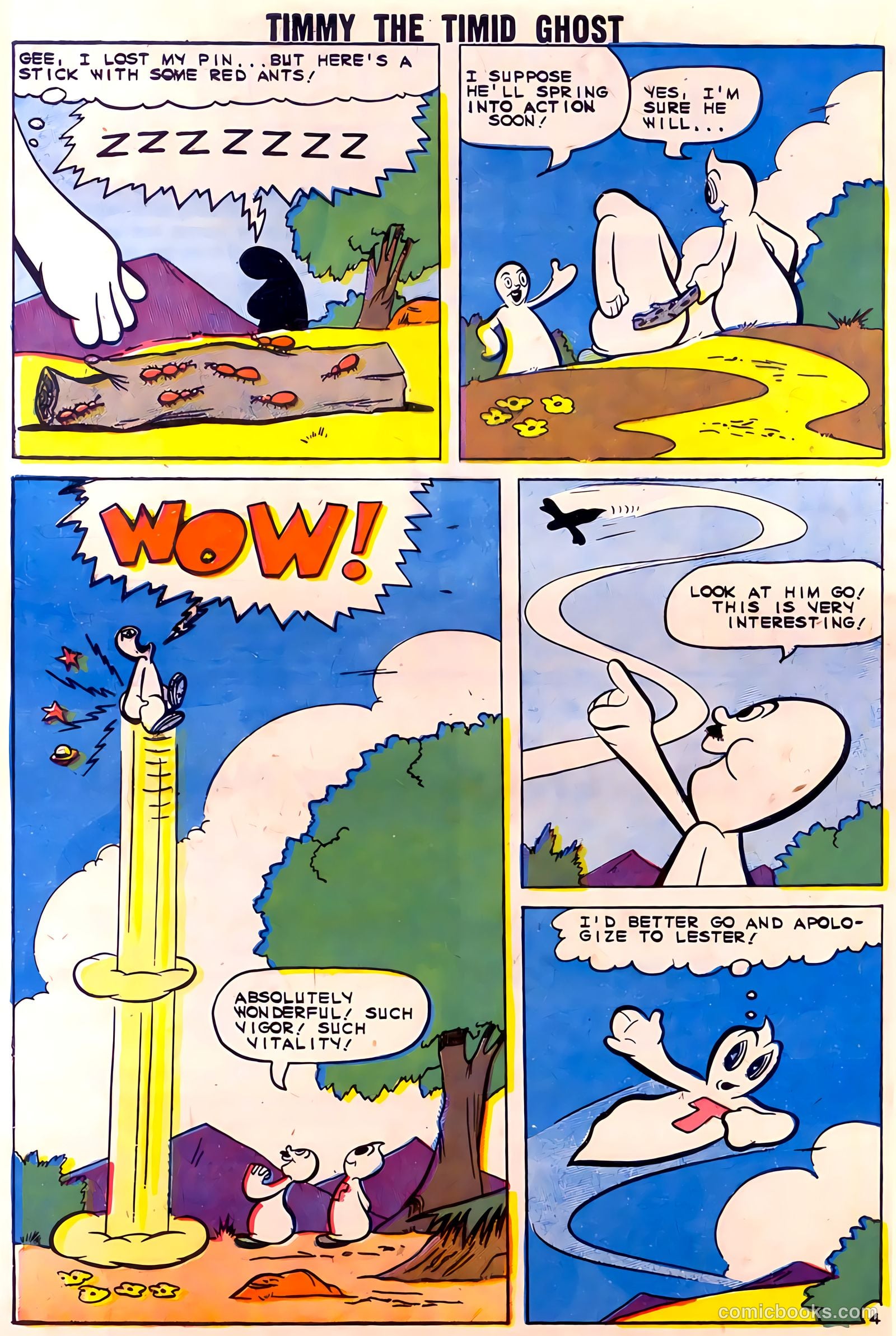 Timmy the Timid Ghost #21 (1960) — page 32 of 35