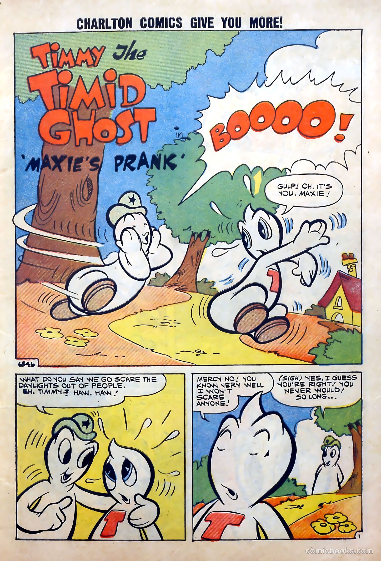Timmy the Timid Ghost #22 (1960) — page 3 of 36