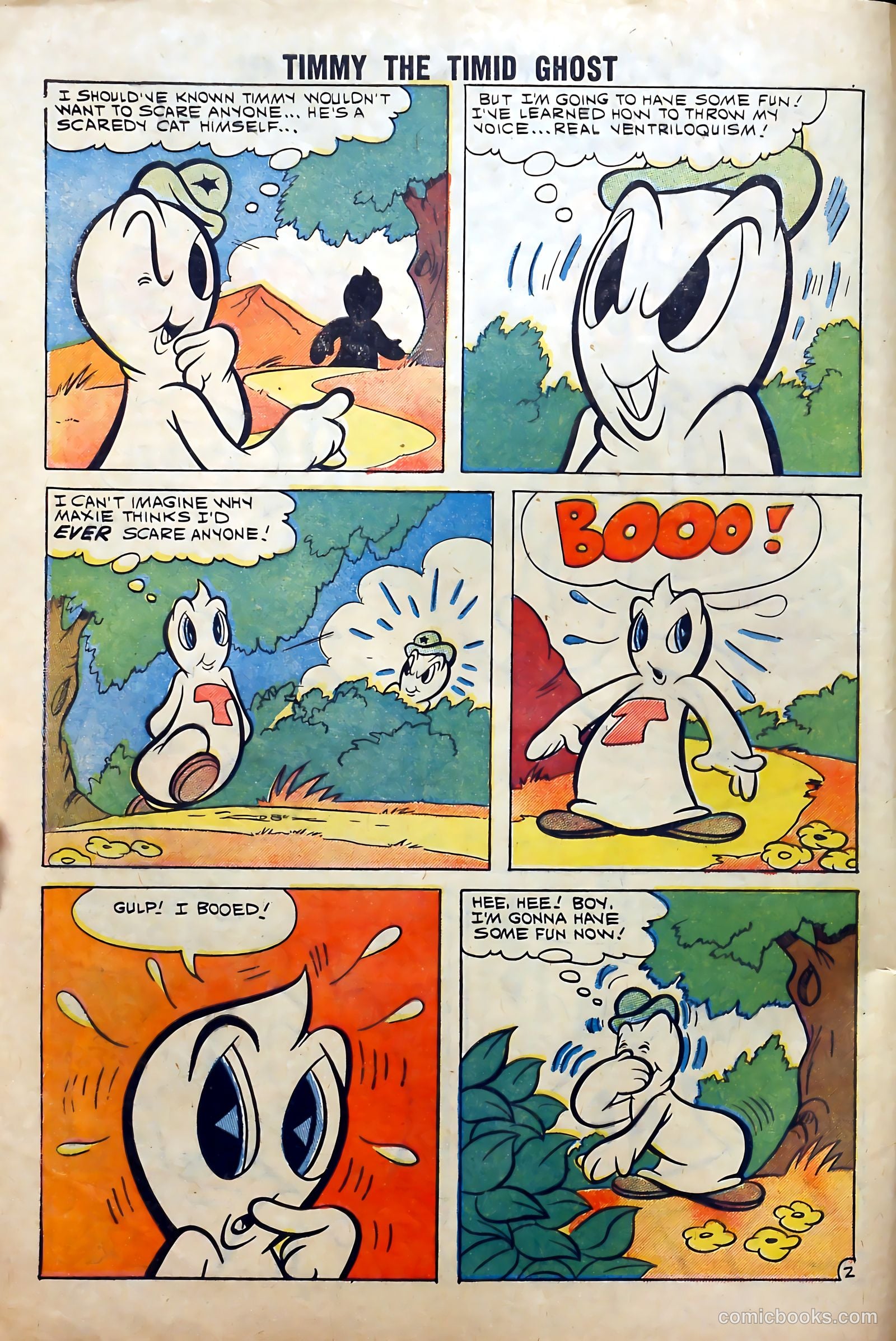 Timmy the Timid Ghost #22 (1960) — page 4 of 36