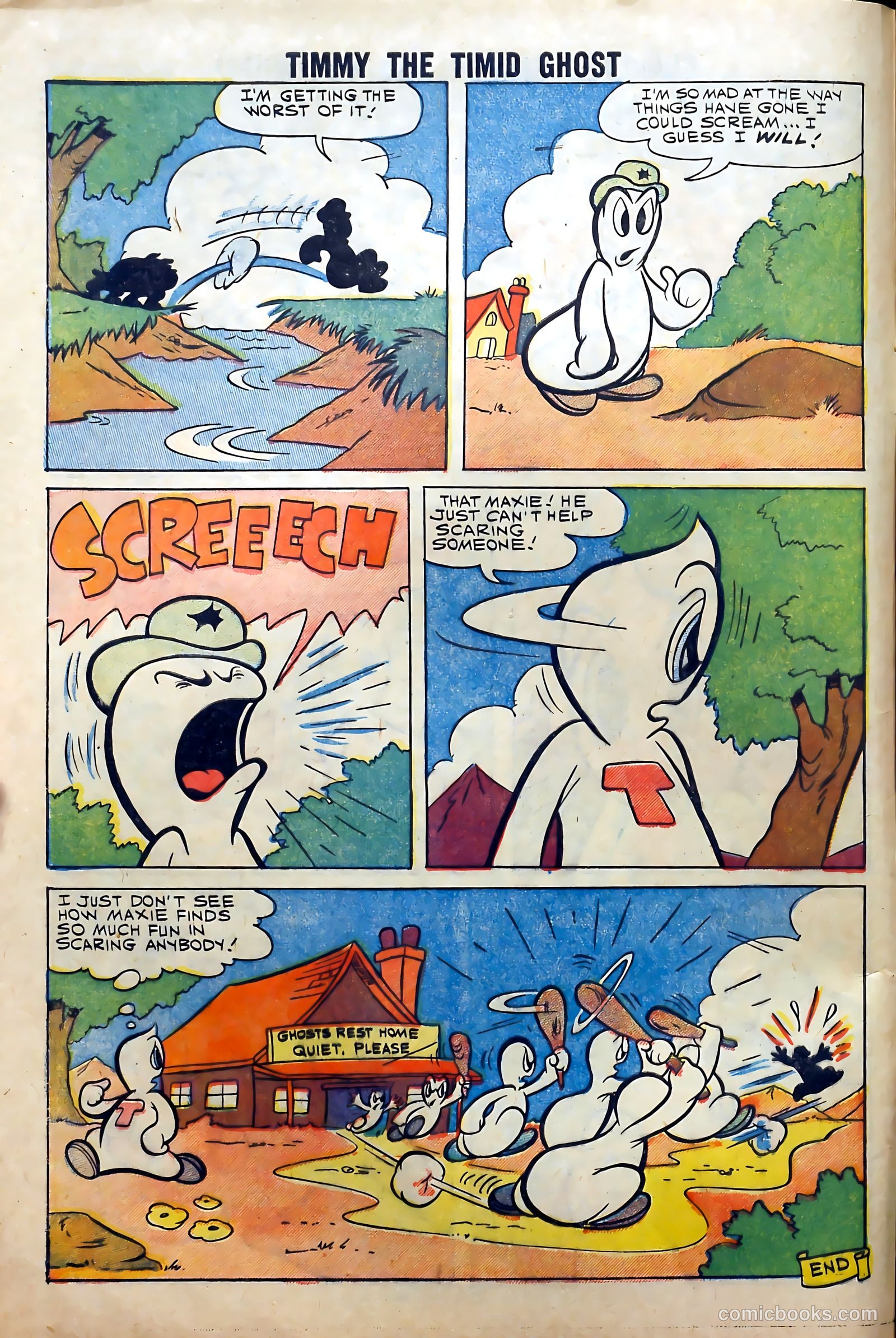 Timmy the Timid Ghost #22 (1960) — page 8 of 36