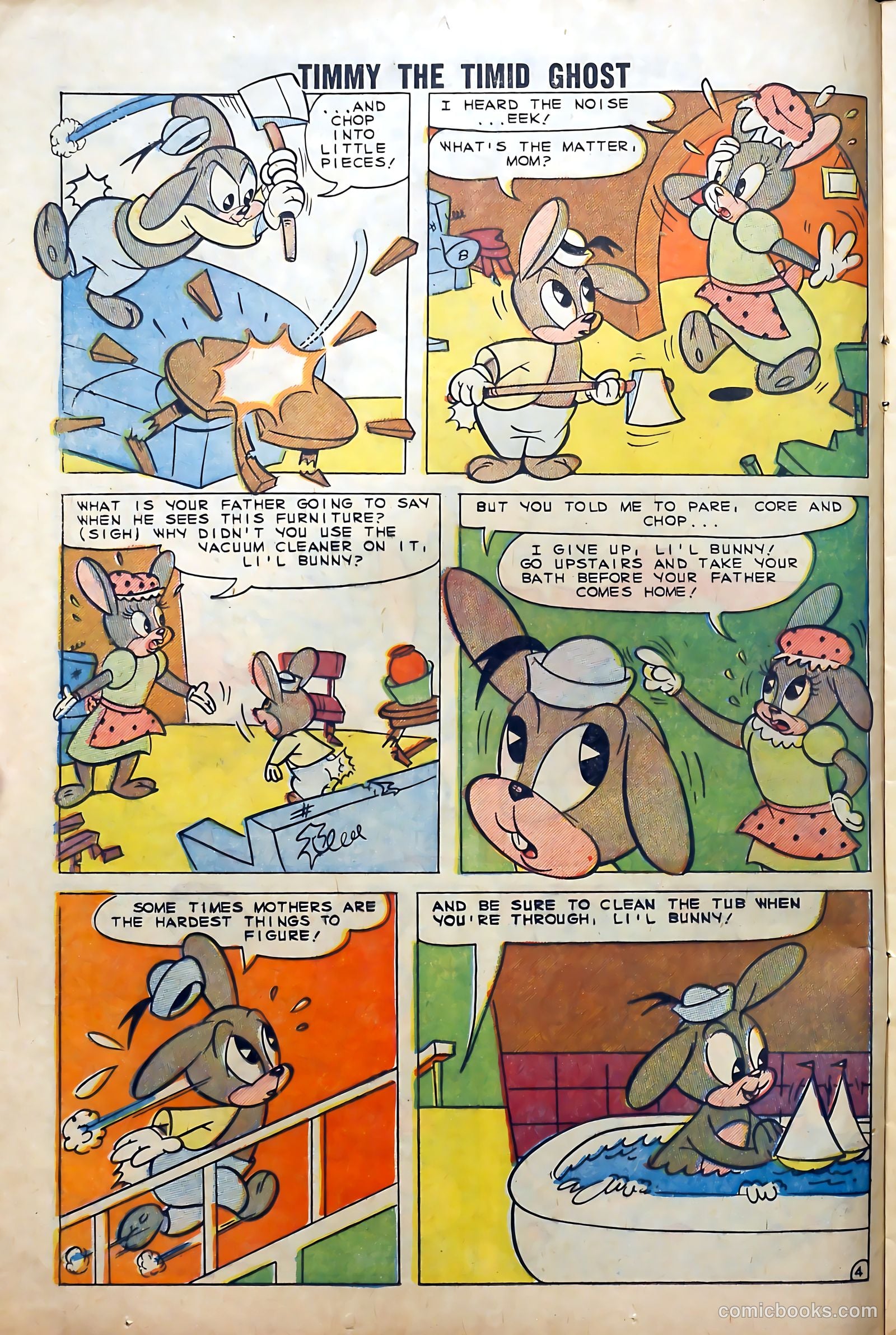 Timmy the Timid Ghost #22 (1960) — page 12 of 36