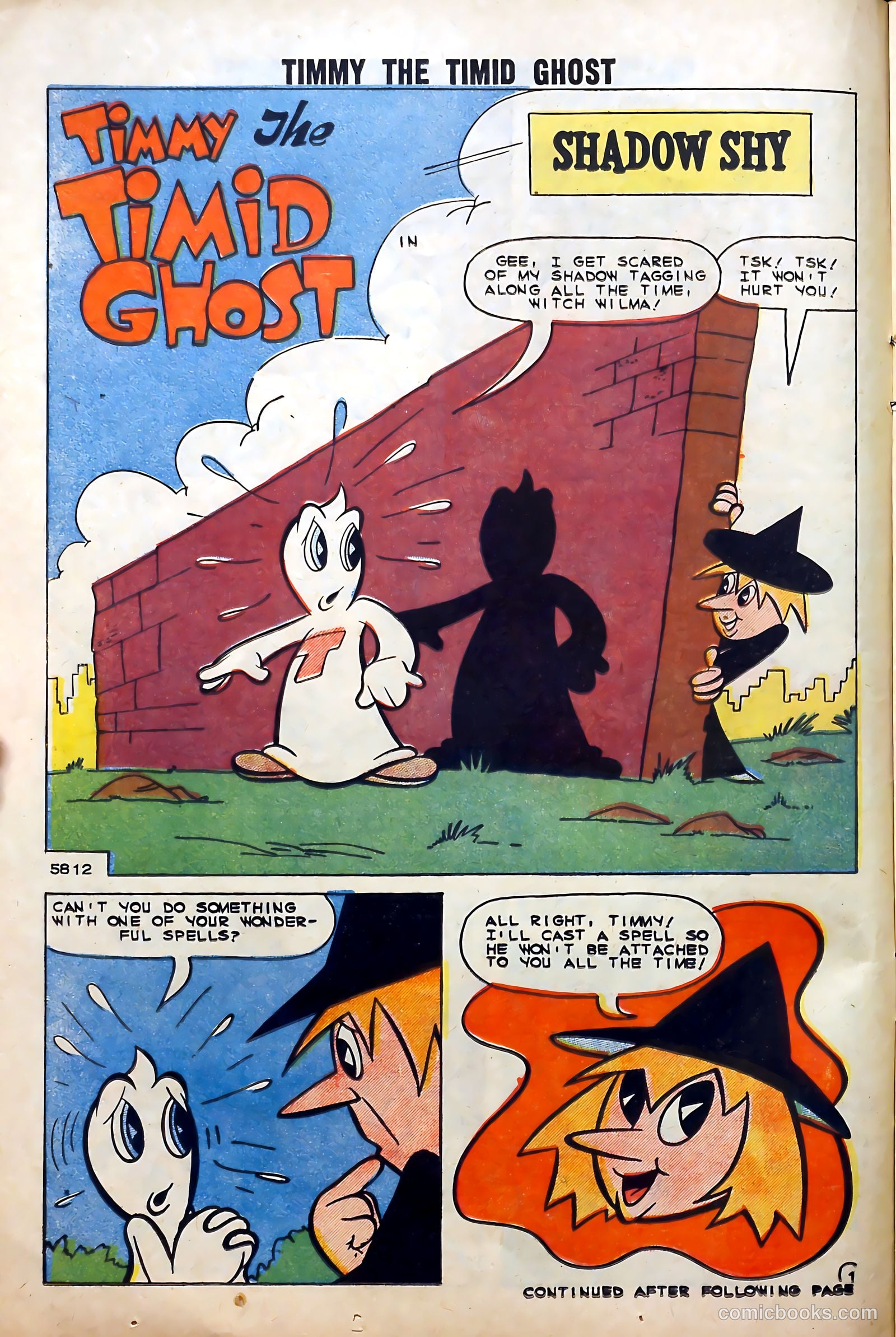 Timmy the Timid Ghost #22 (1960) — page 14 of 36