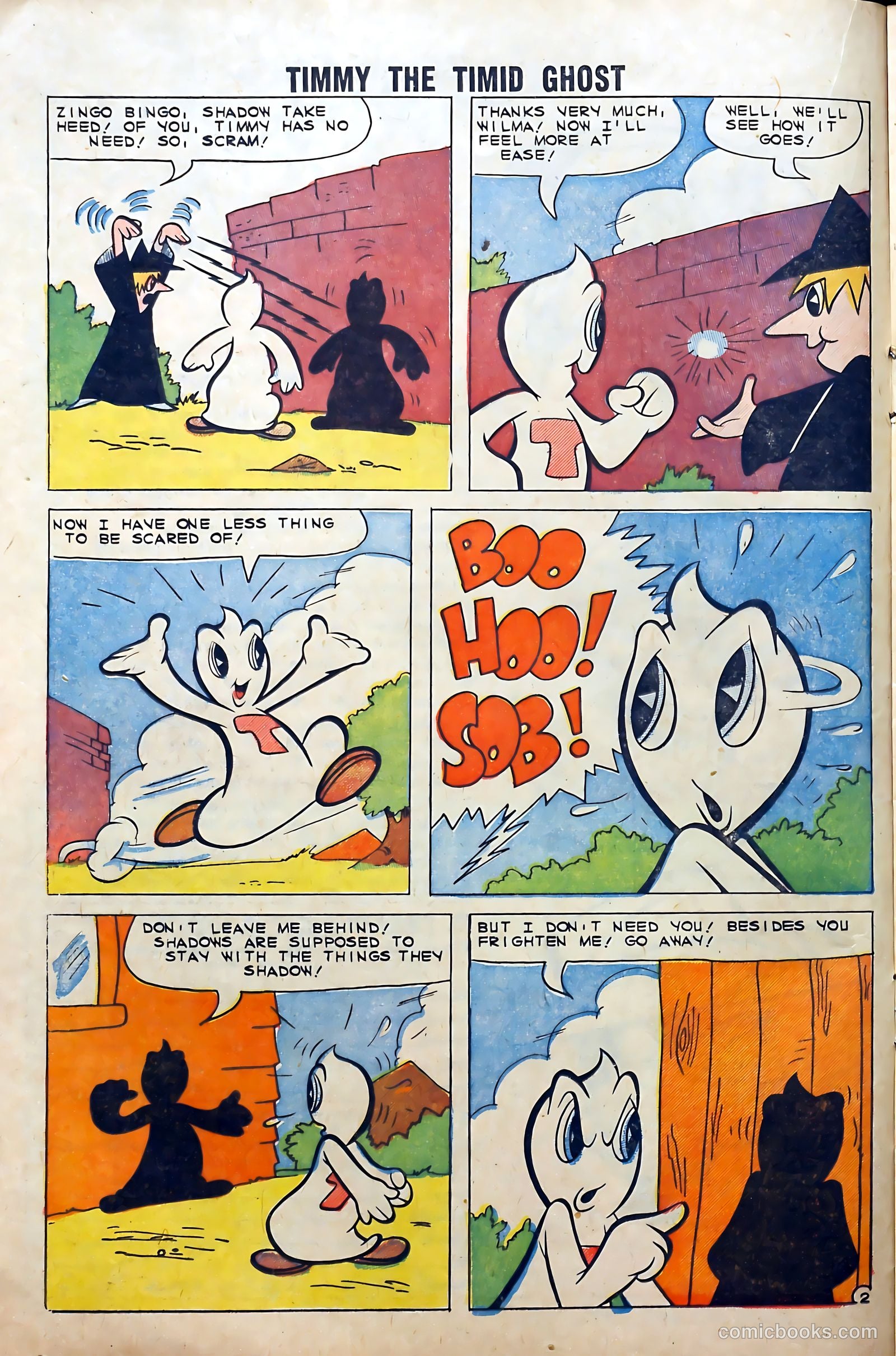 Timmy the Timid Ghost #22 (1960) — page 16 of 36