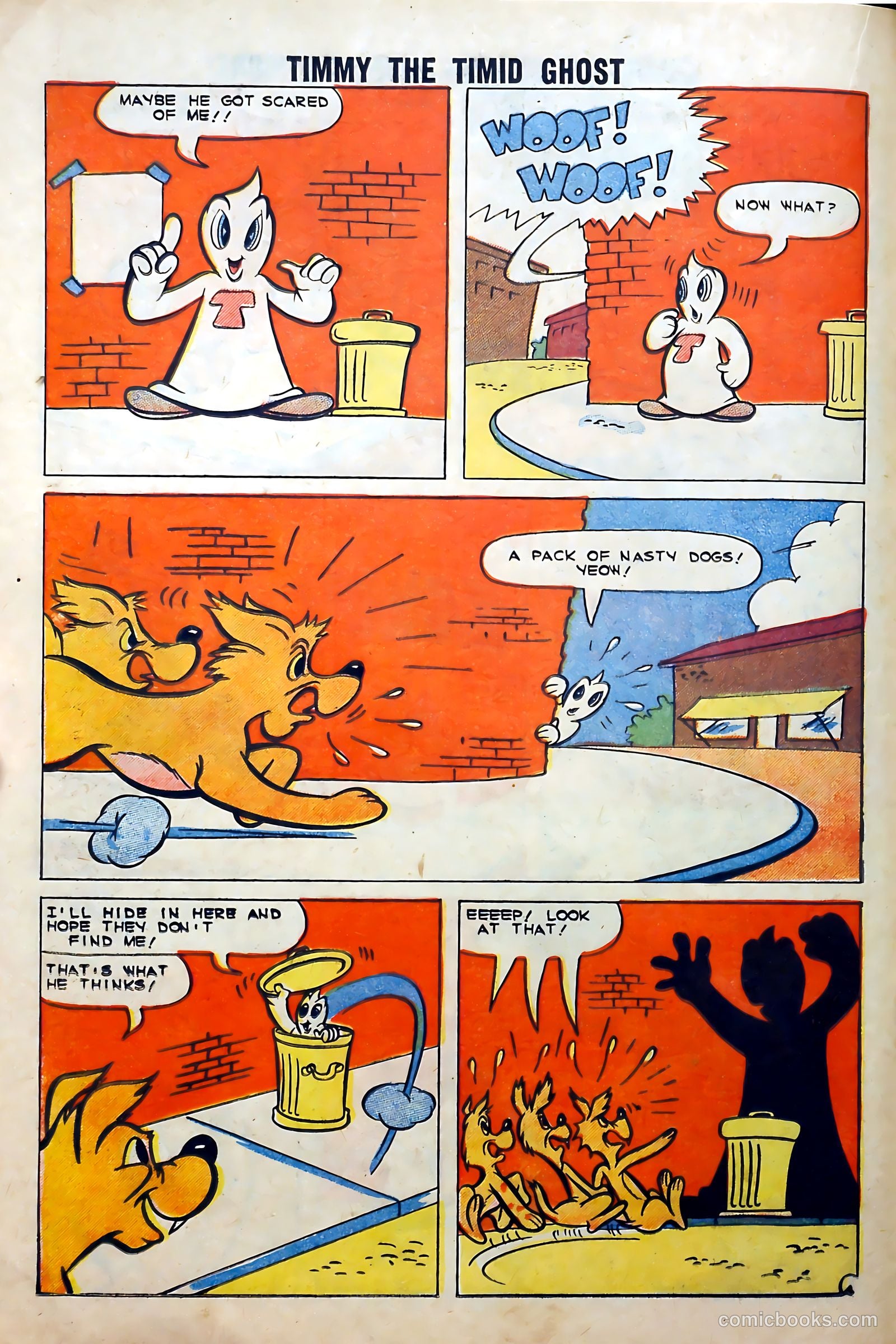 Timmy the Timid Ghost #22 (1960) — page 18 of 36