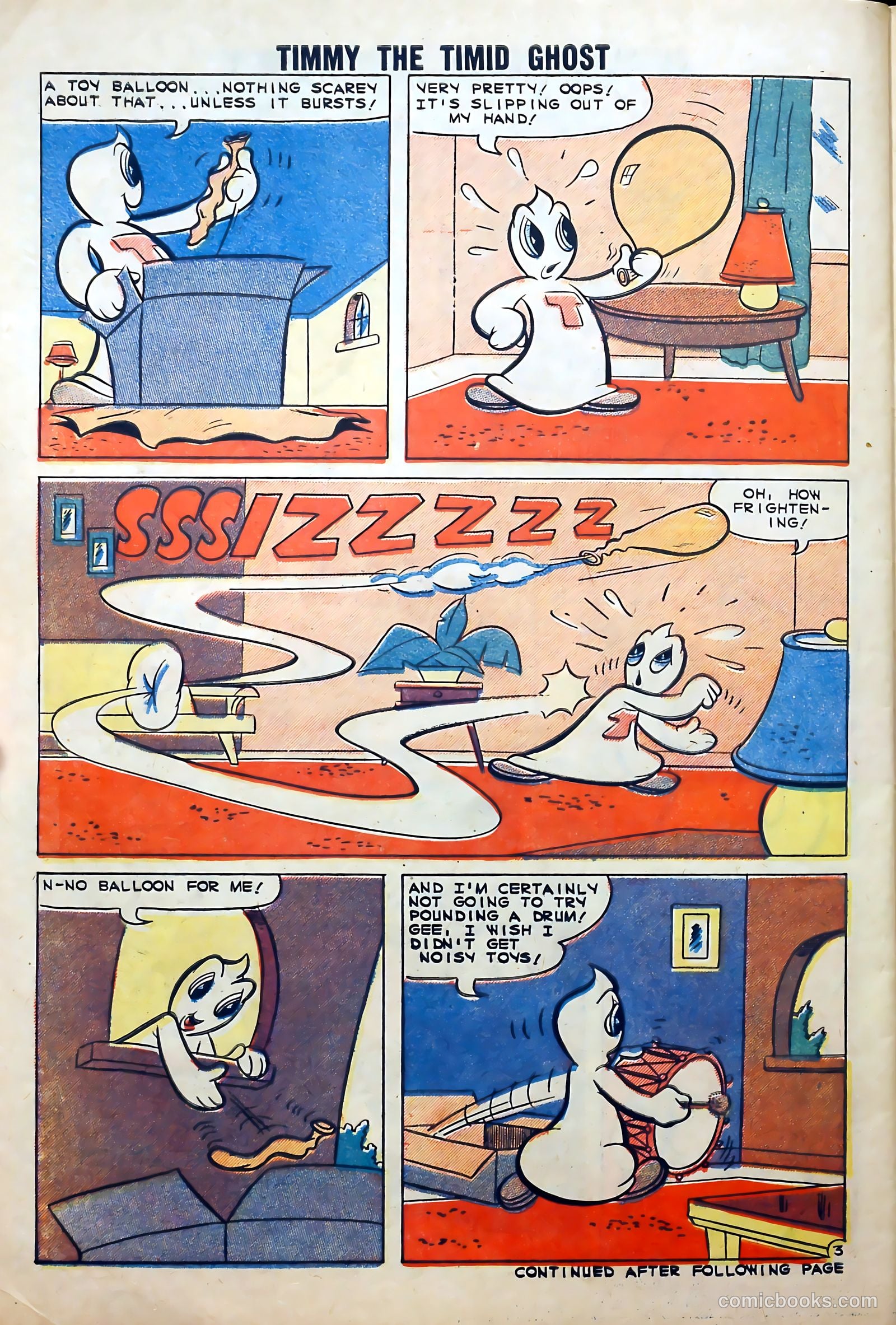 Timmy the Timid Ghost #22 (1960) — page 30 of 36