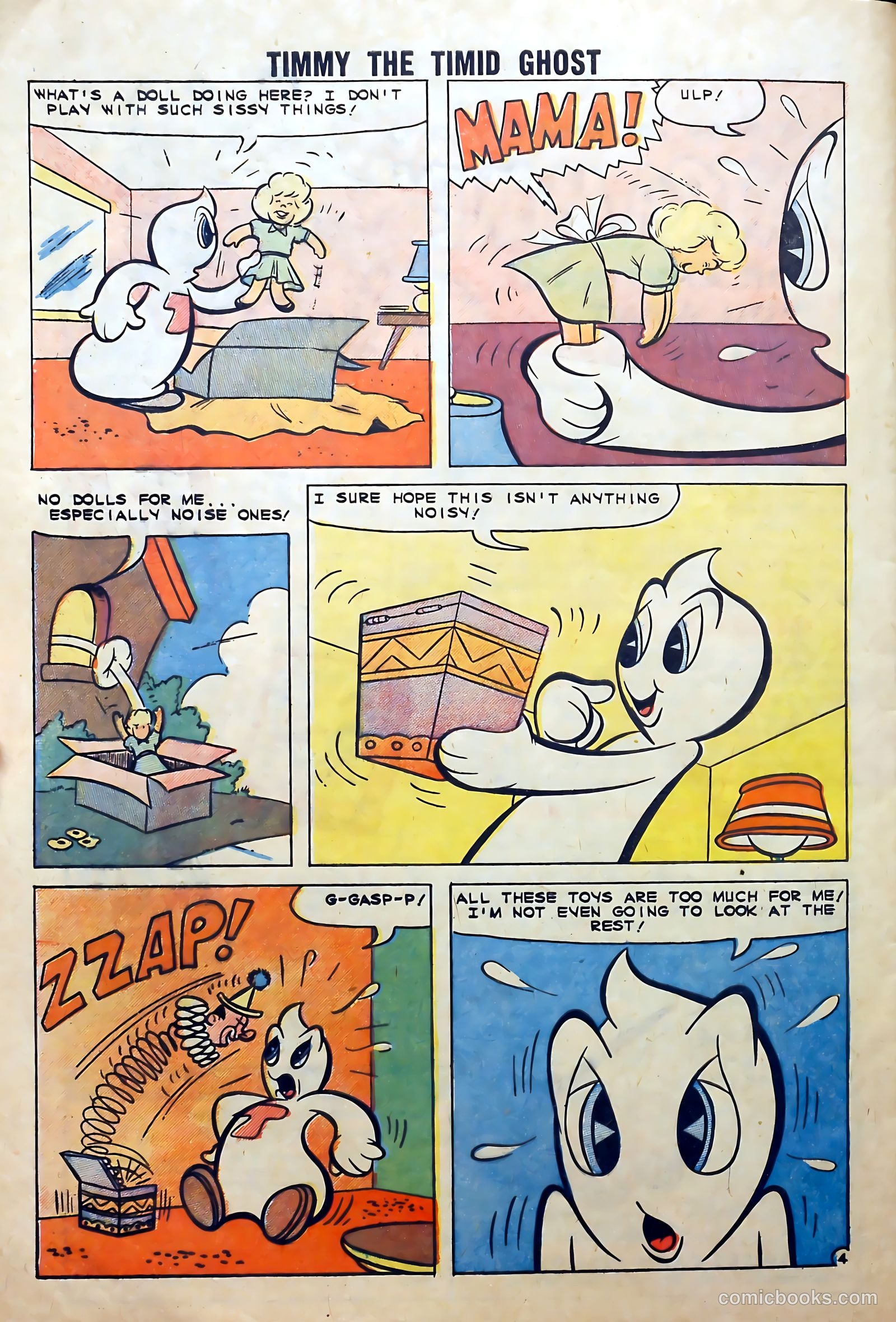 Timmy the Timid Ghost #22 (1960) — page 32 of 36
