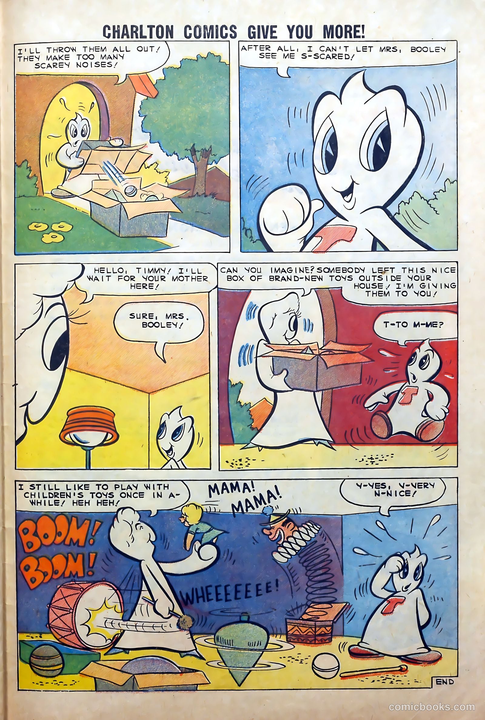Timmy the Timid Ghost #22 (1960) — page 33 of 36