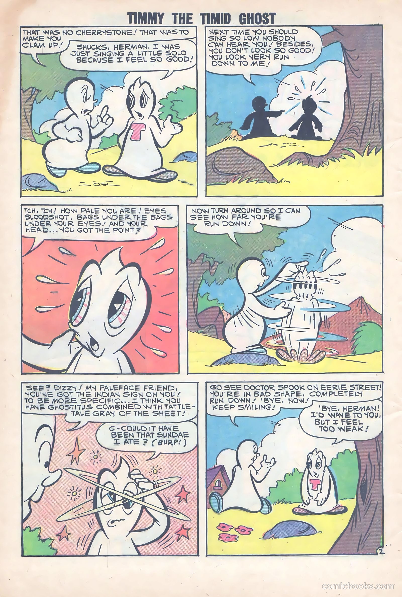 Timmy the Timid Ghost #23 (1960) — page 4 of 36
