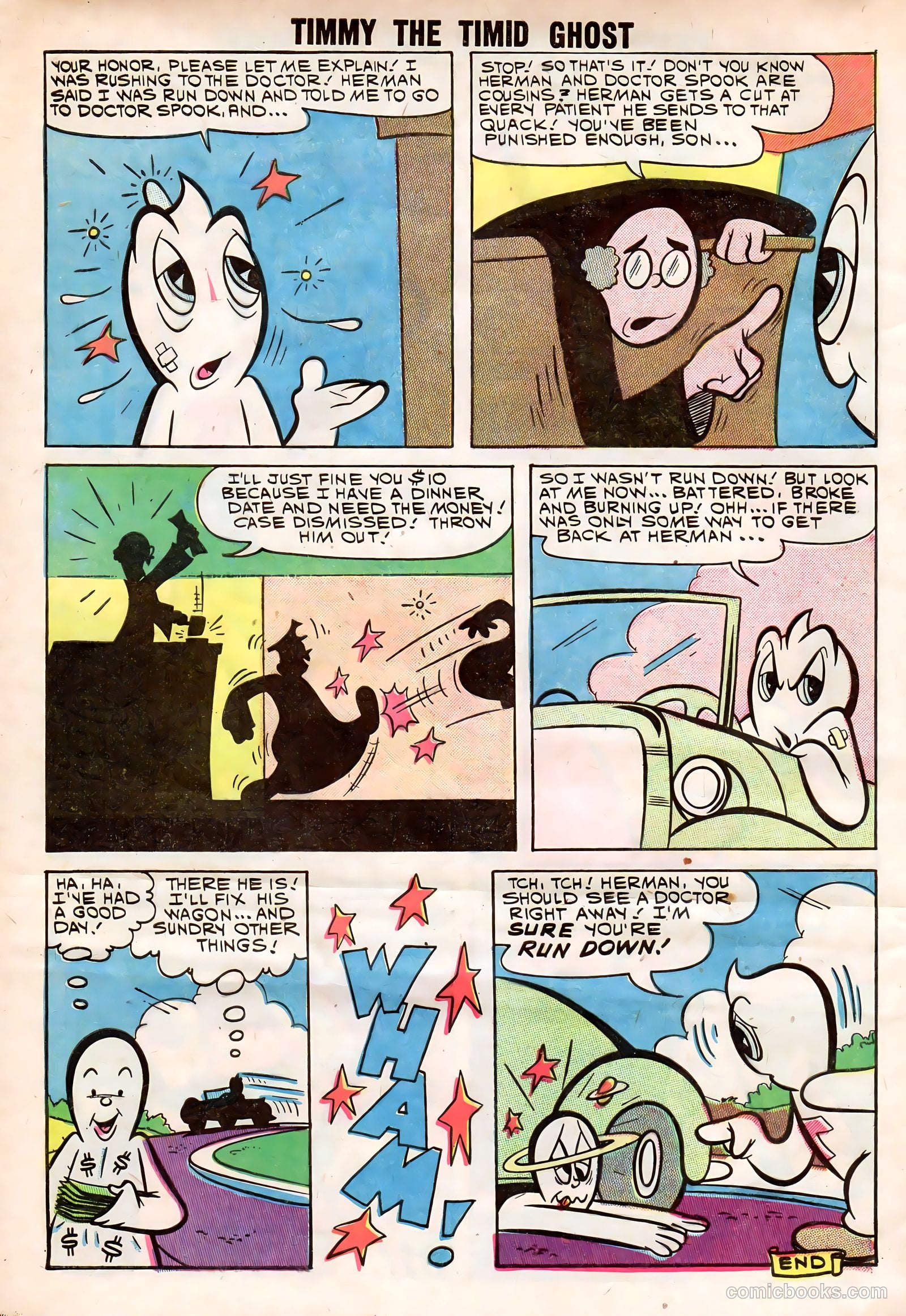 Timmy the Timid Ghost #23 (1960) — page 8 of 36