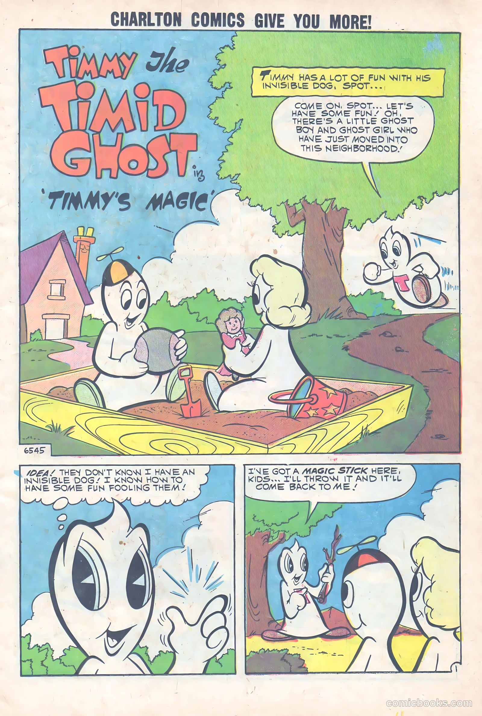 Timmy the Timid Ghost #23 (1960) — page 11 of 36
