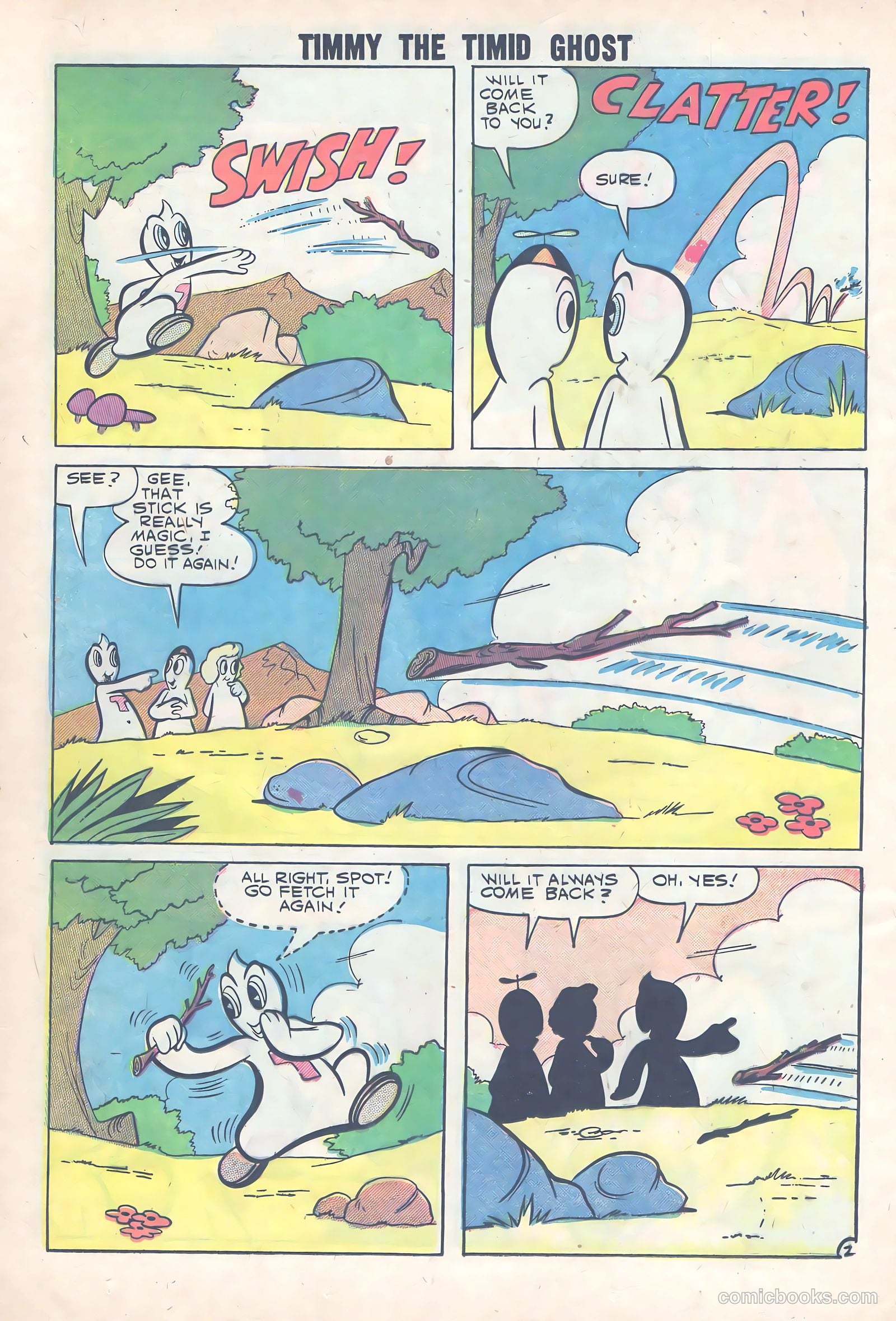 Timmy the Timid Ghost #23 (1960) — page 12 of 36