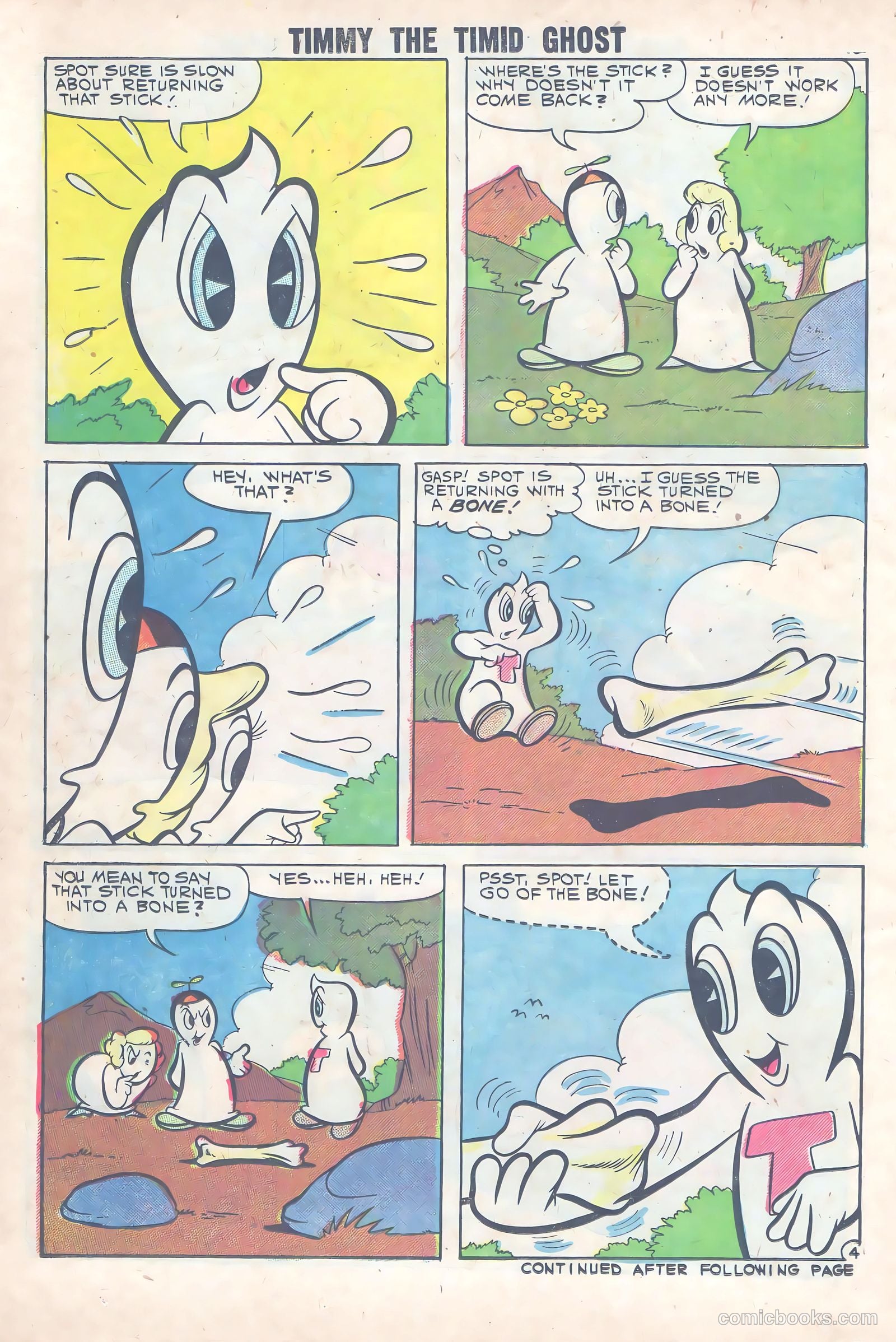 Timmy the Timid Ghost #23 (1960) — page 14 of 36