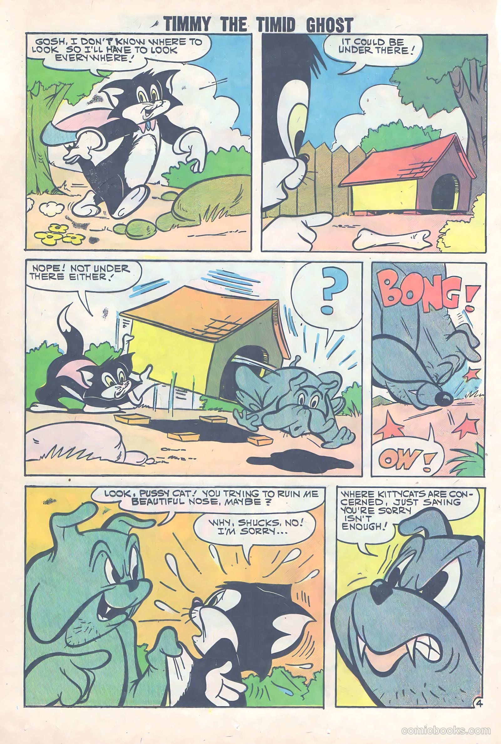 Timmy the Timid Ghost #23 (1960) — page 20 of 36