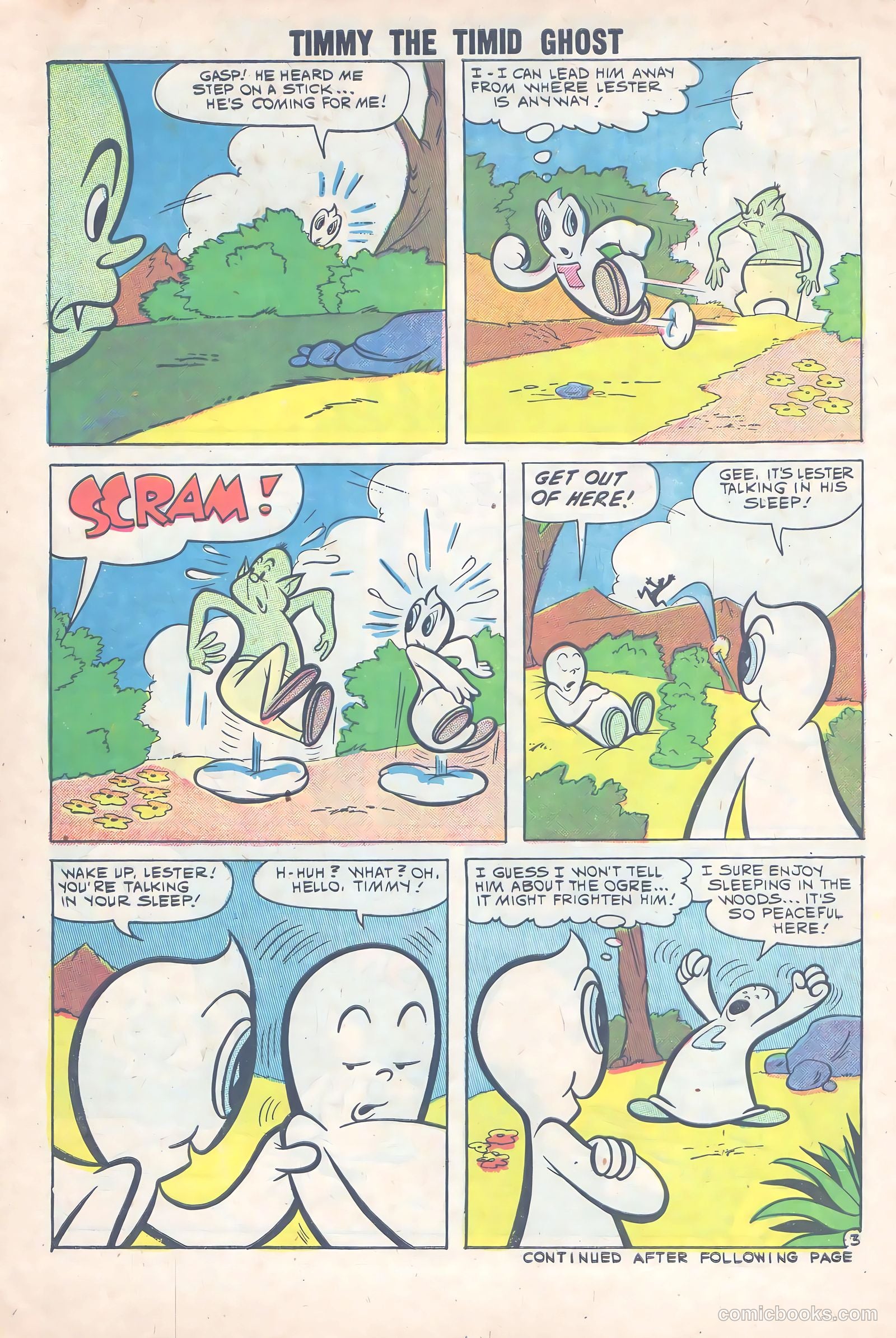 Timmy the Timid Ghost #23 (1960) — page 30 of 36