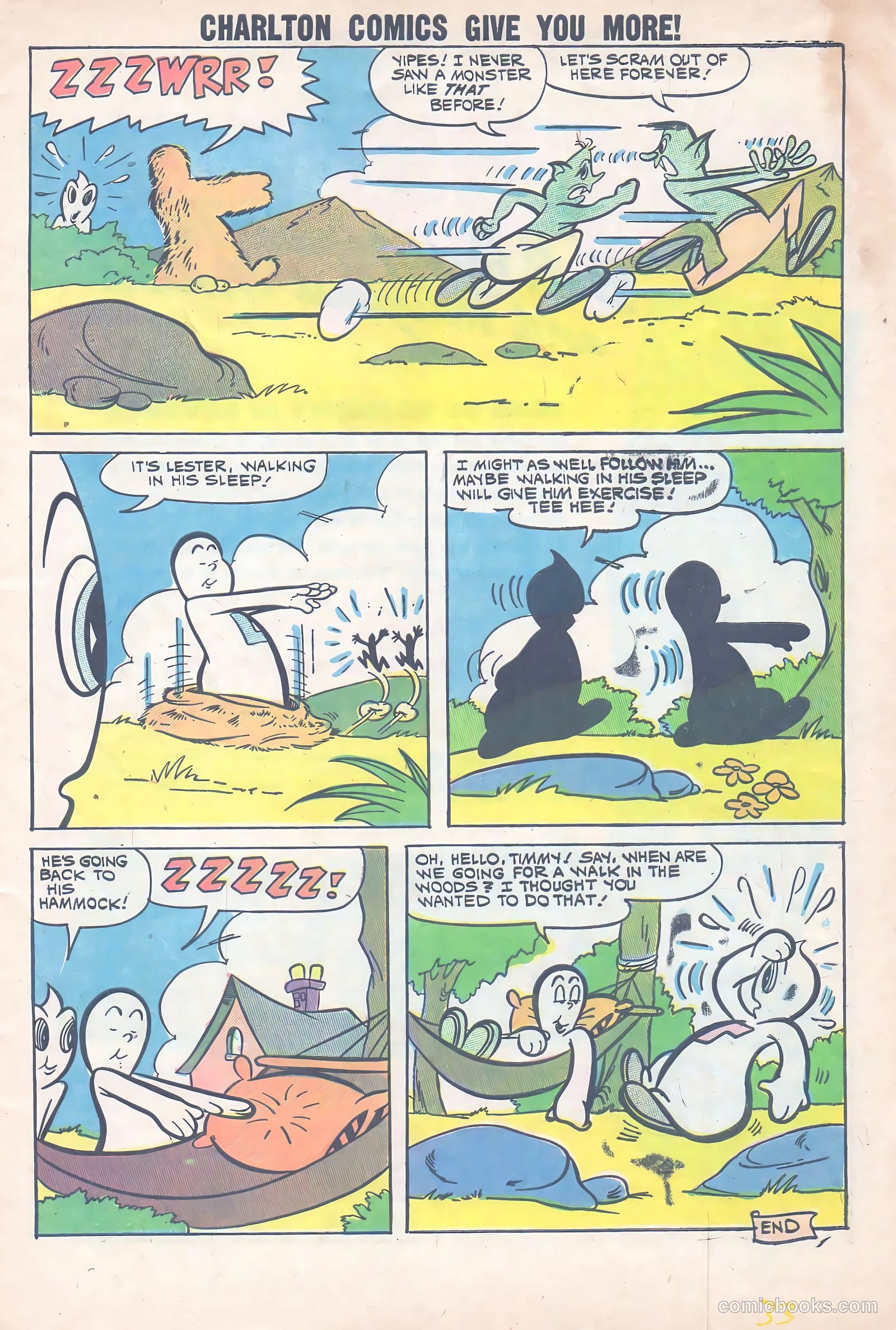 Timmy the Timid Ghost #23 (1960) — page 33 of 36