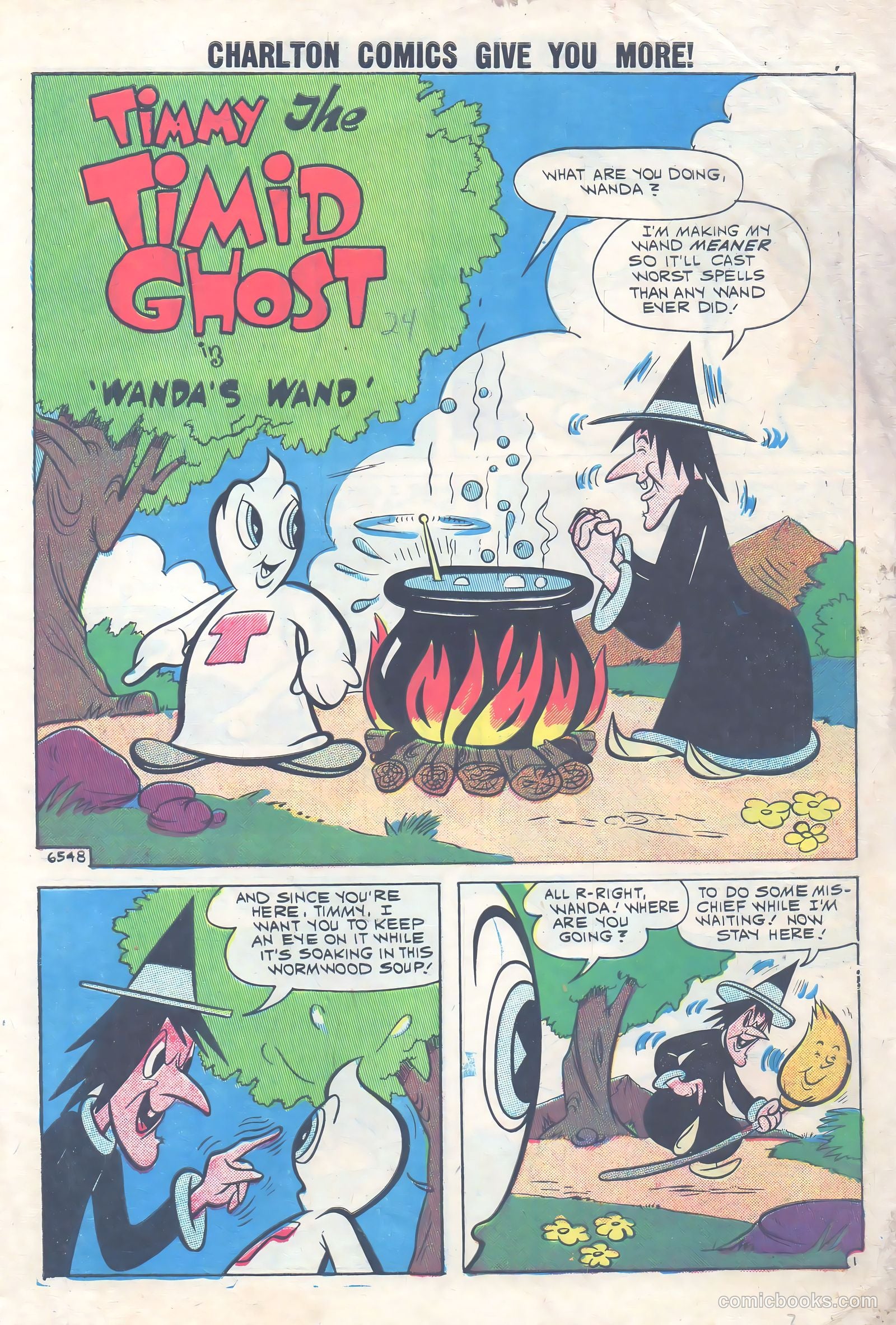 Timmy the Timid Ghost #24 (1960) — page 3 of 36