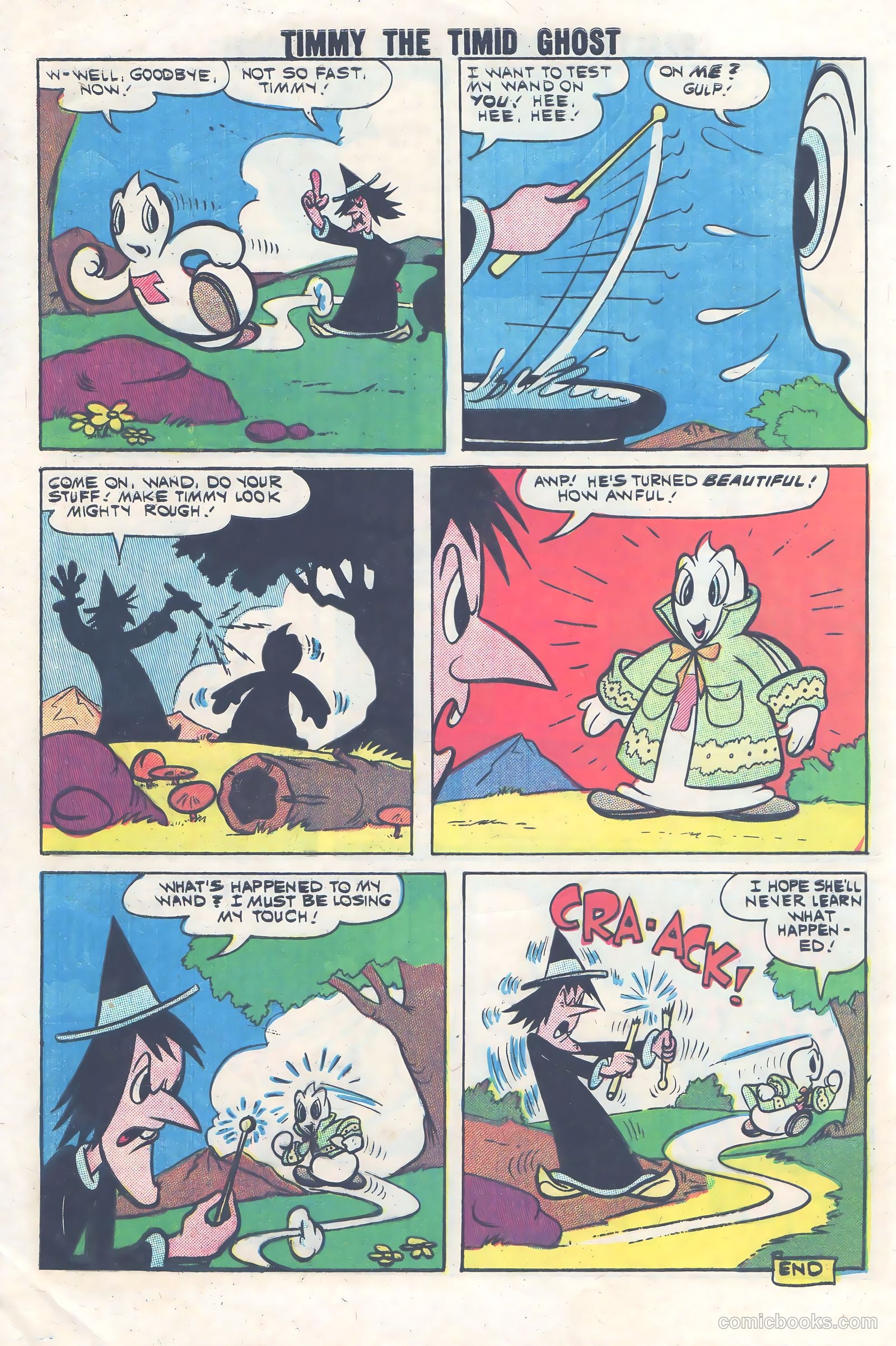 Timmy the Timid Ghost #24 (1960) — page 8 of 36