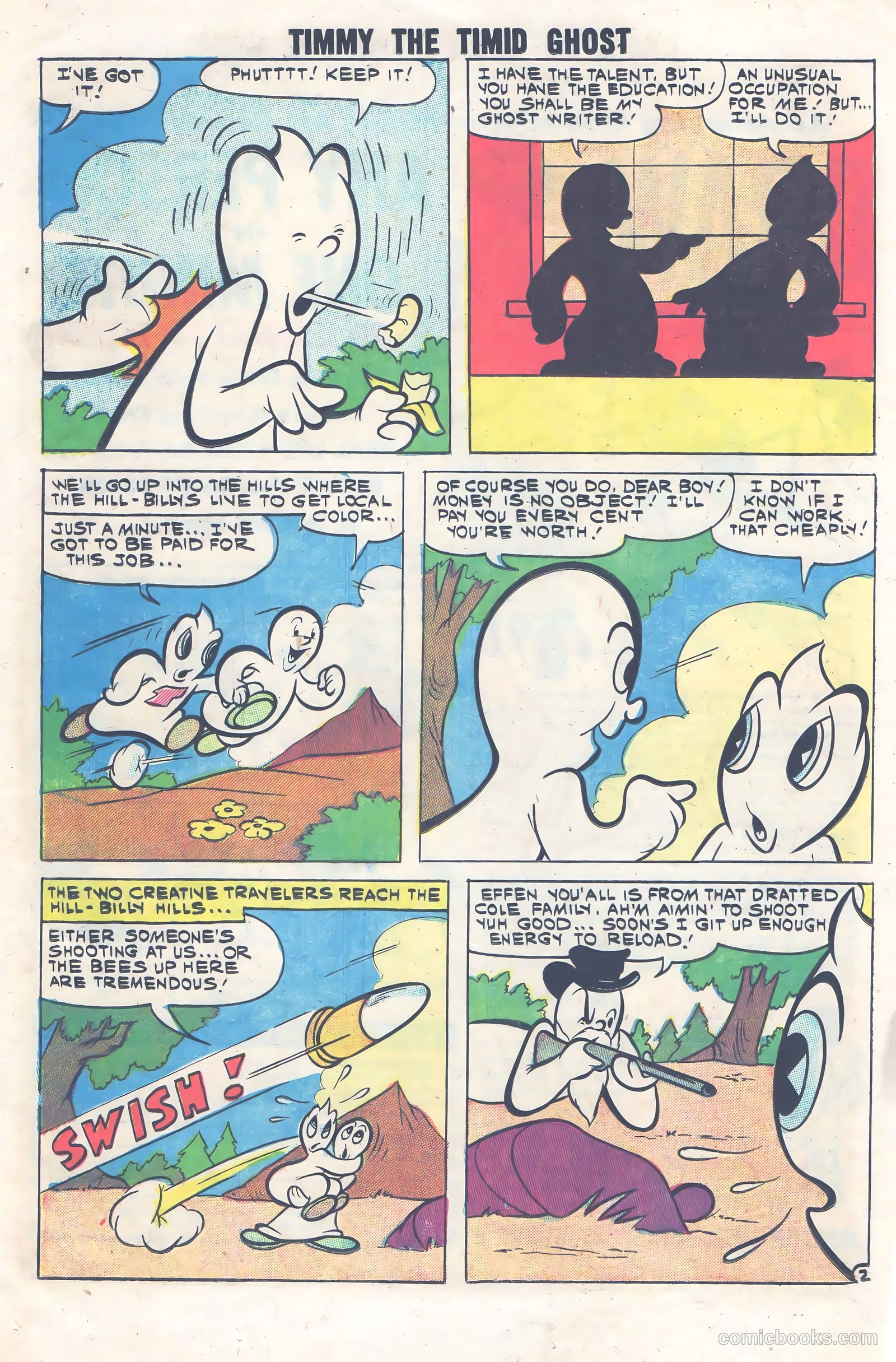 Timmy the Timid Ghost #24 (1960) — page 16 of 36